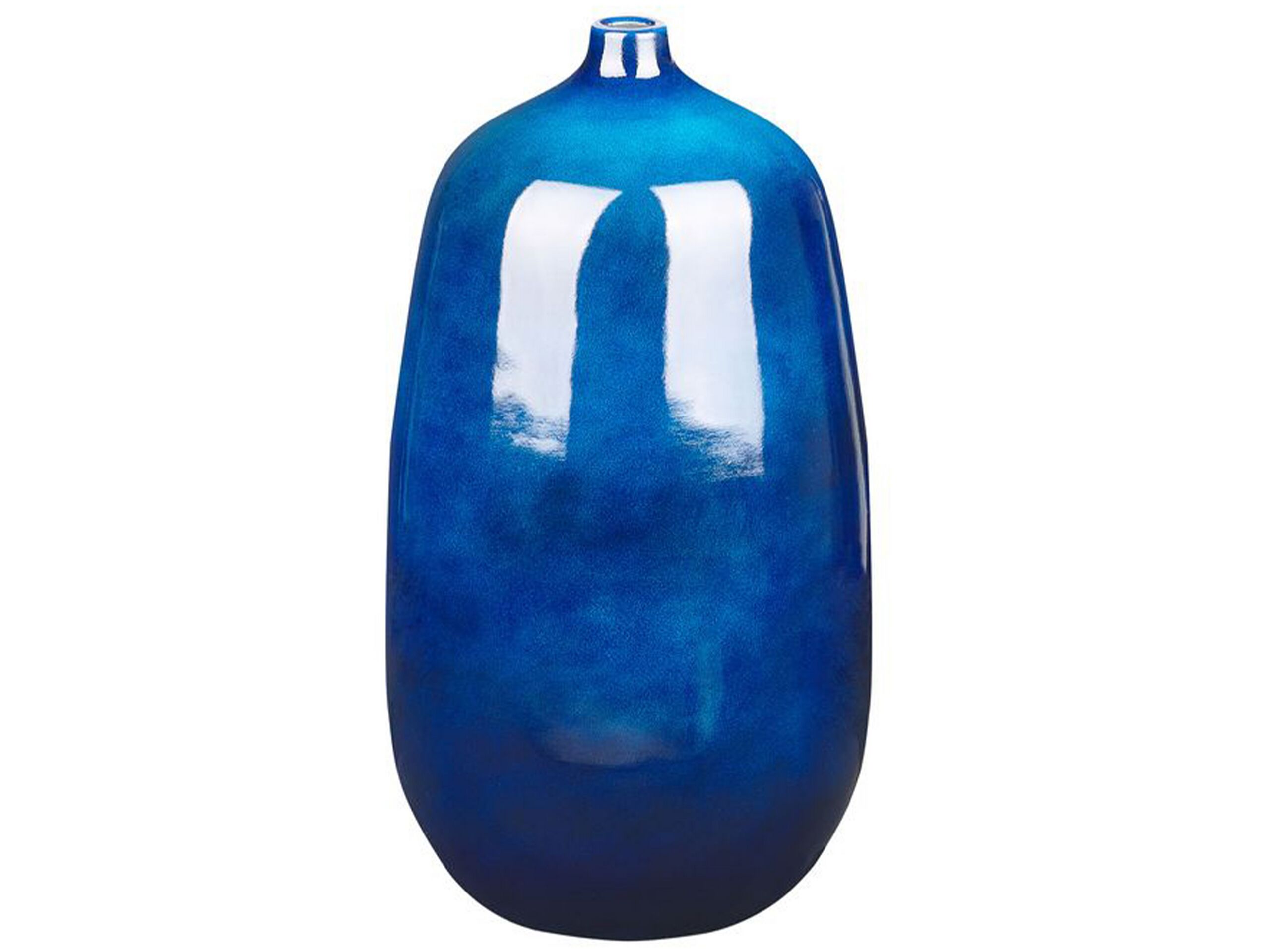 Terracotta Flower Vase 45 Blue - Gemini Interiors