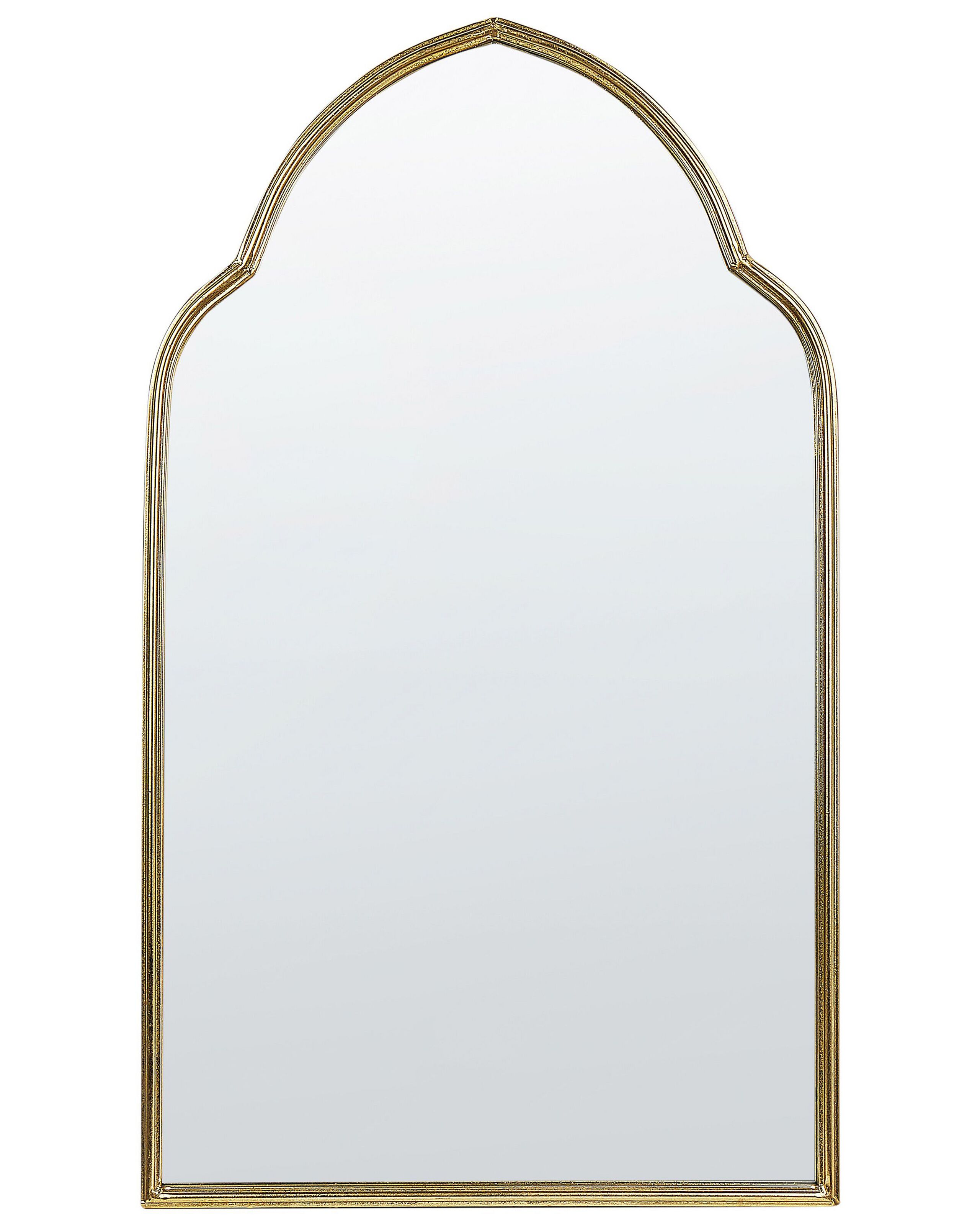 Metal Wall Mirror 54x100cm Gold - Gemini Interiors