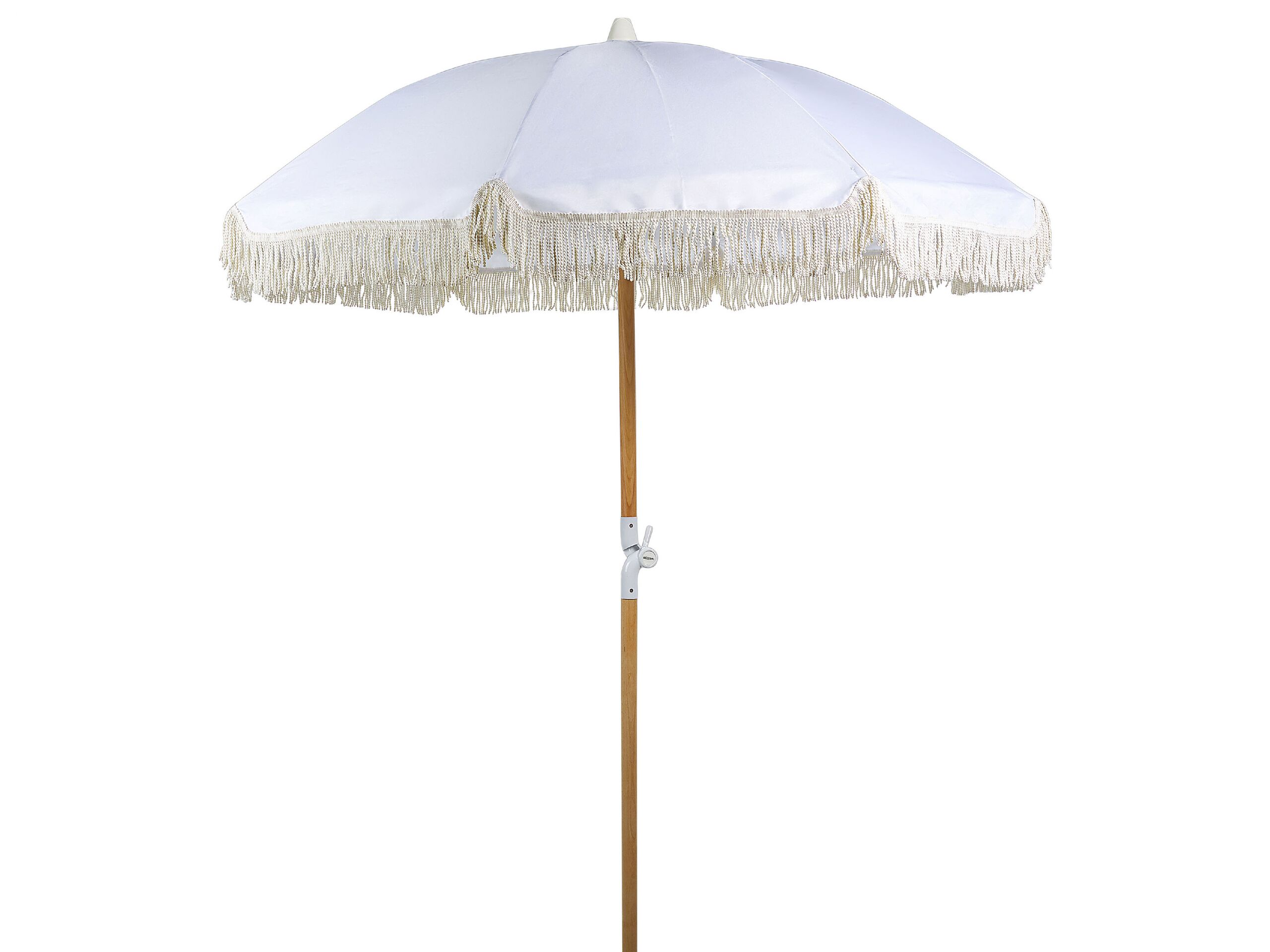 Garden Market Parasol 1.5 m White MONDELLO - Gemini Interiors