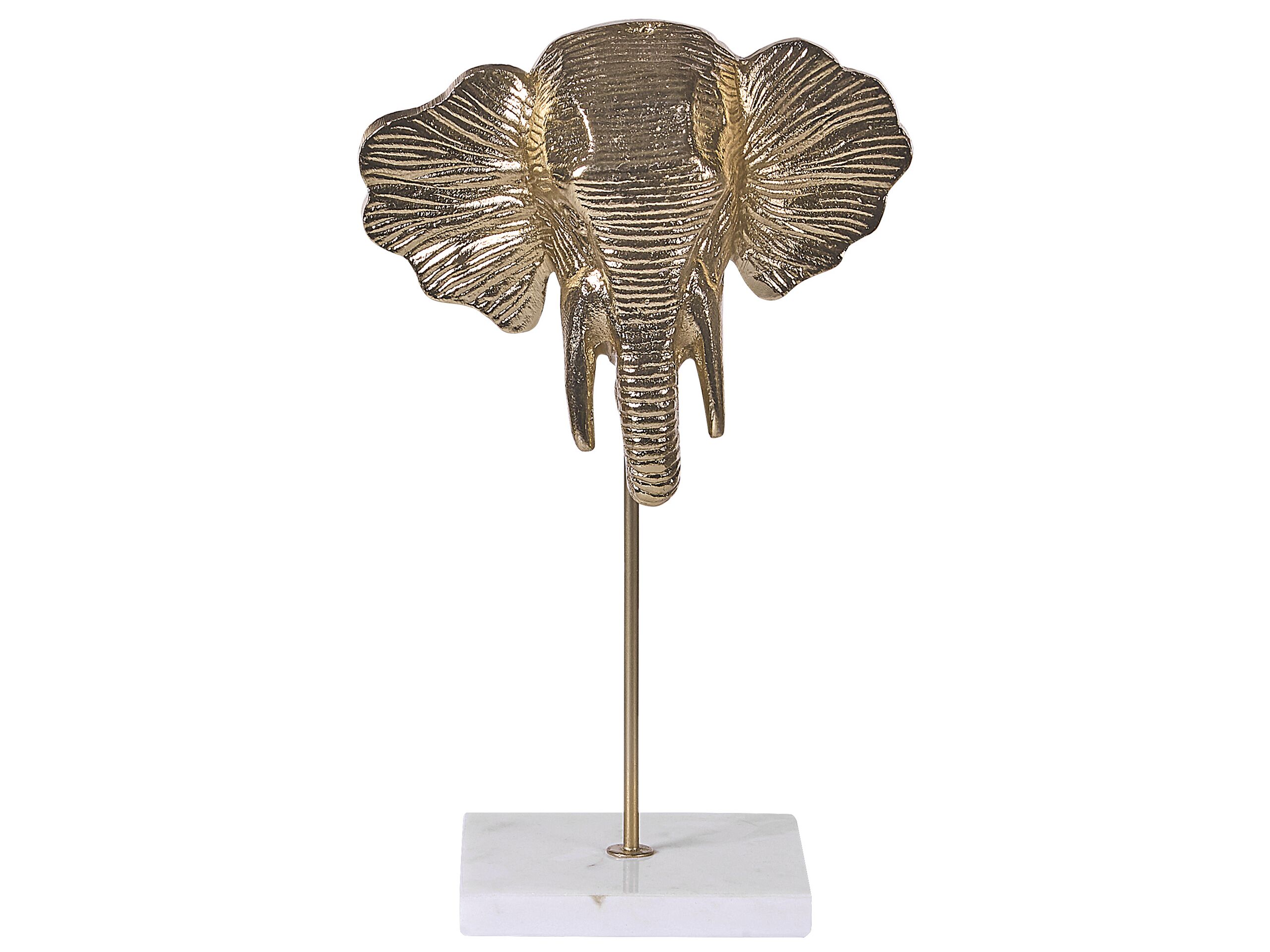 Decorative Figurine Elephant Gold KASO - Gemini Interiors