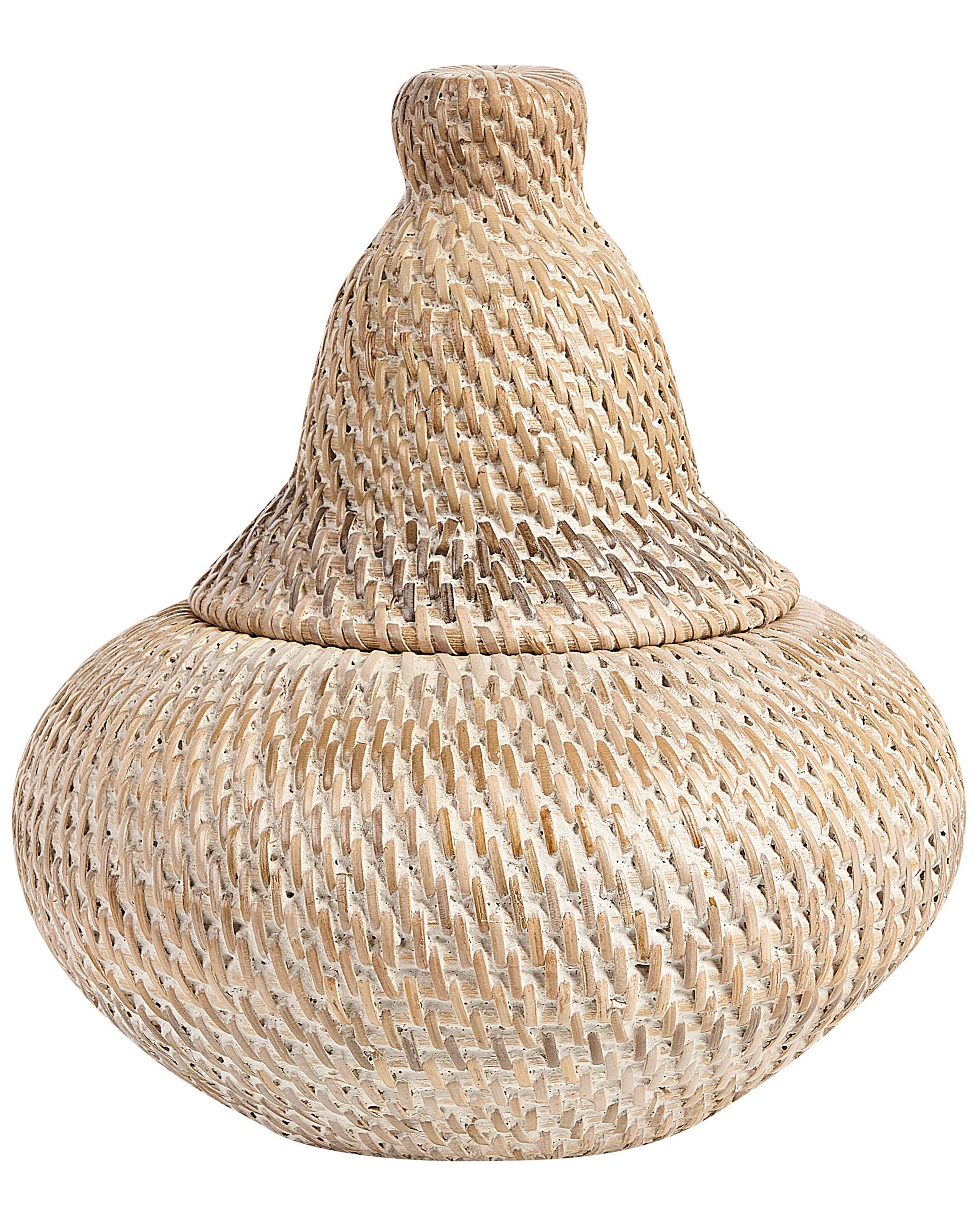 Rattan Basket Natural - Gemini Interiors