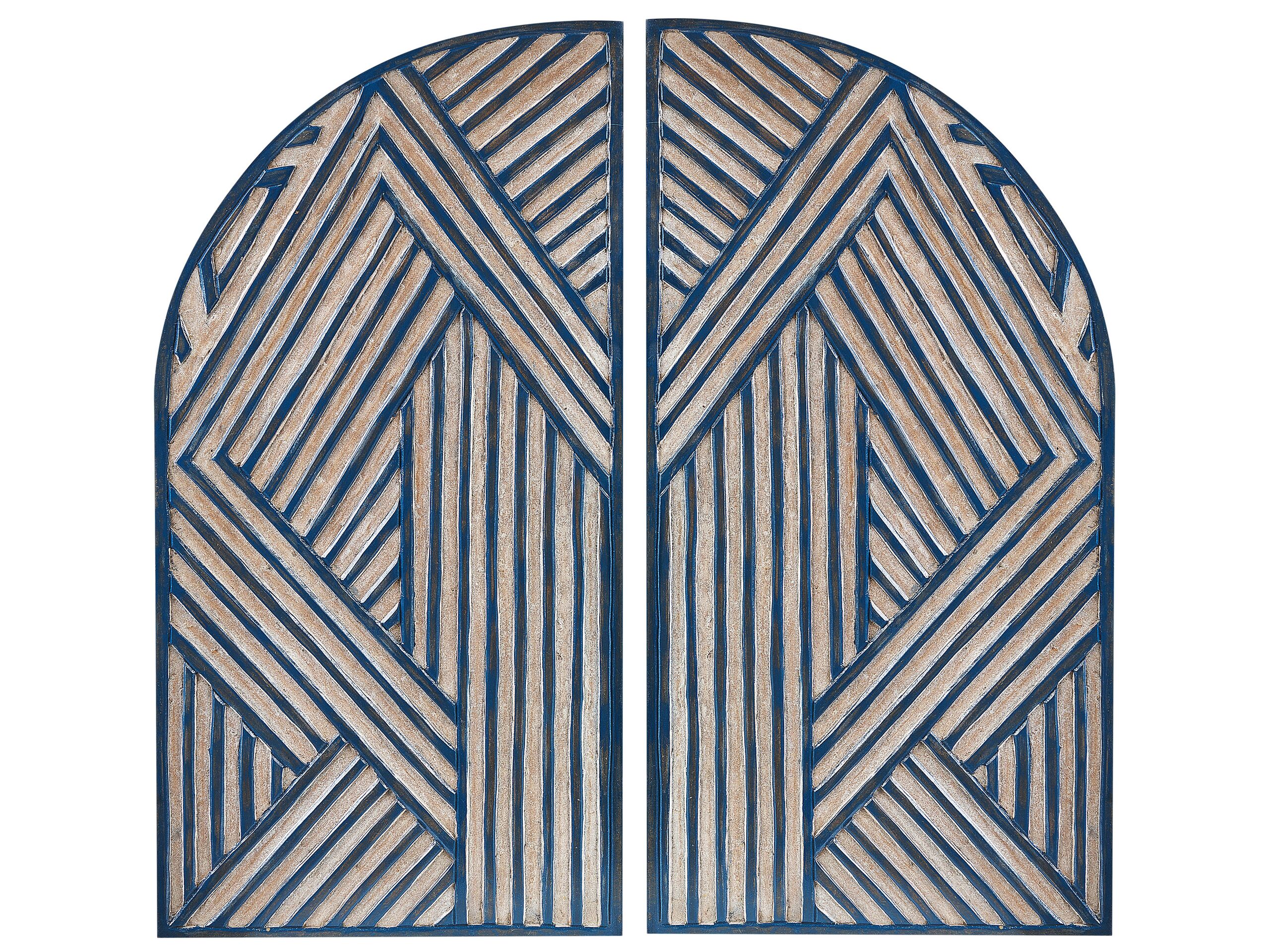 Wall DÃ cor Blue OGAN - Gemini Interiors