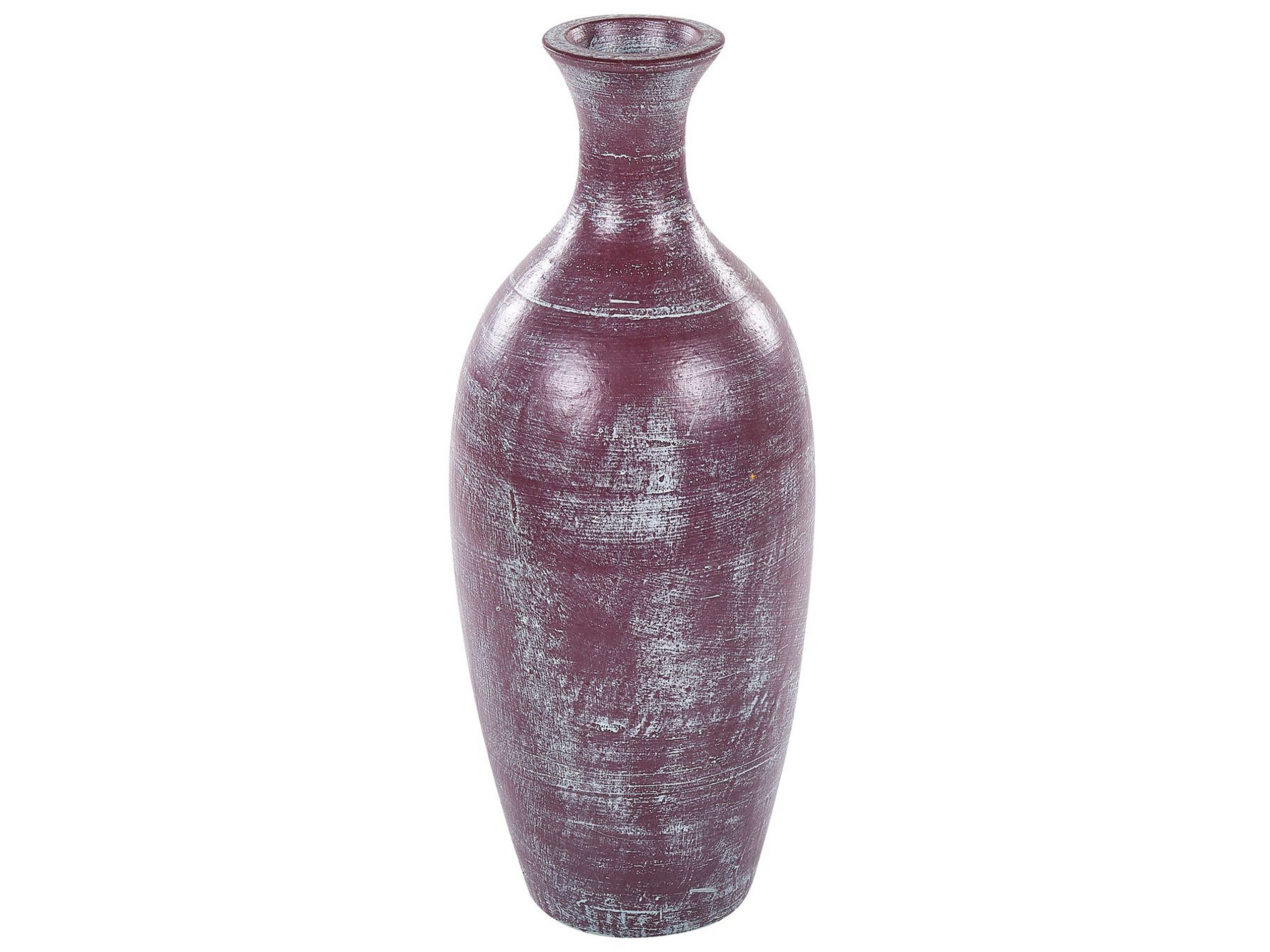 Terracotta Decorative Vase 57 Brown Blue - Gemini Interiors