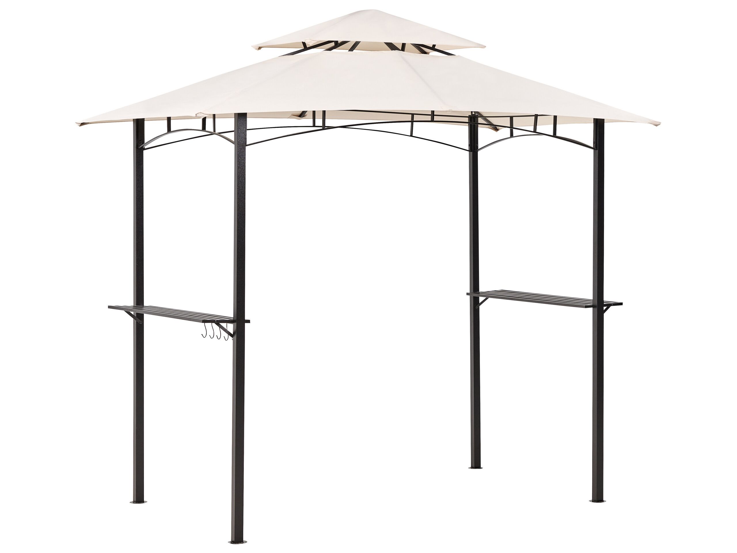 Gazebo 240 x 148 cm Beige NARO - Gemini Interiors