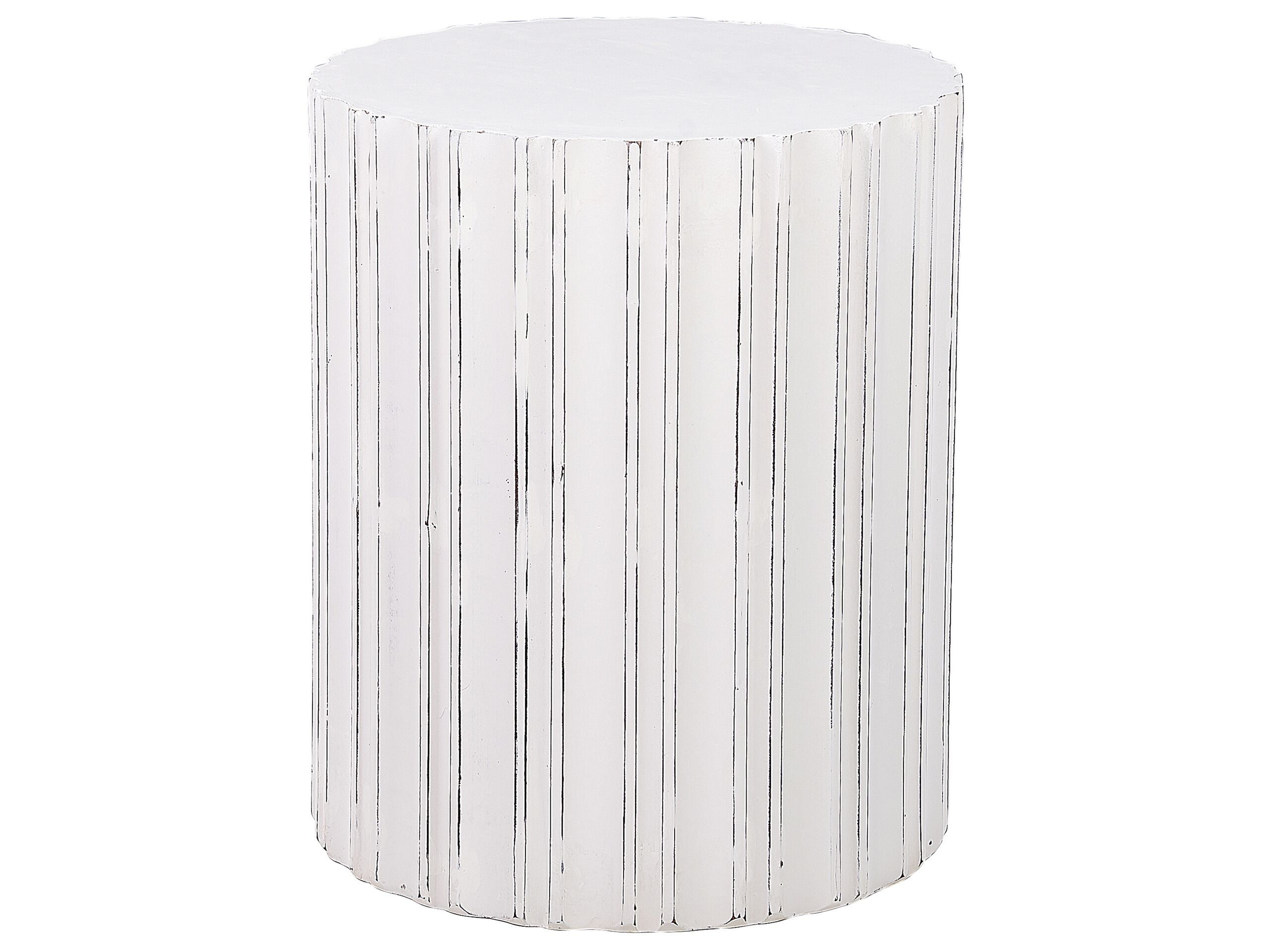 Side Table White DEULI - Gemini Interiors
