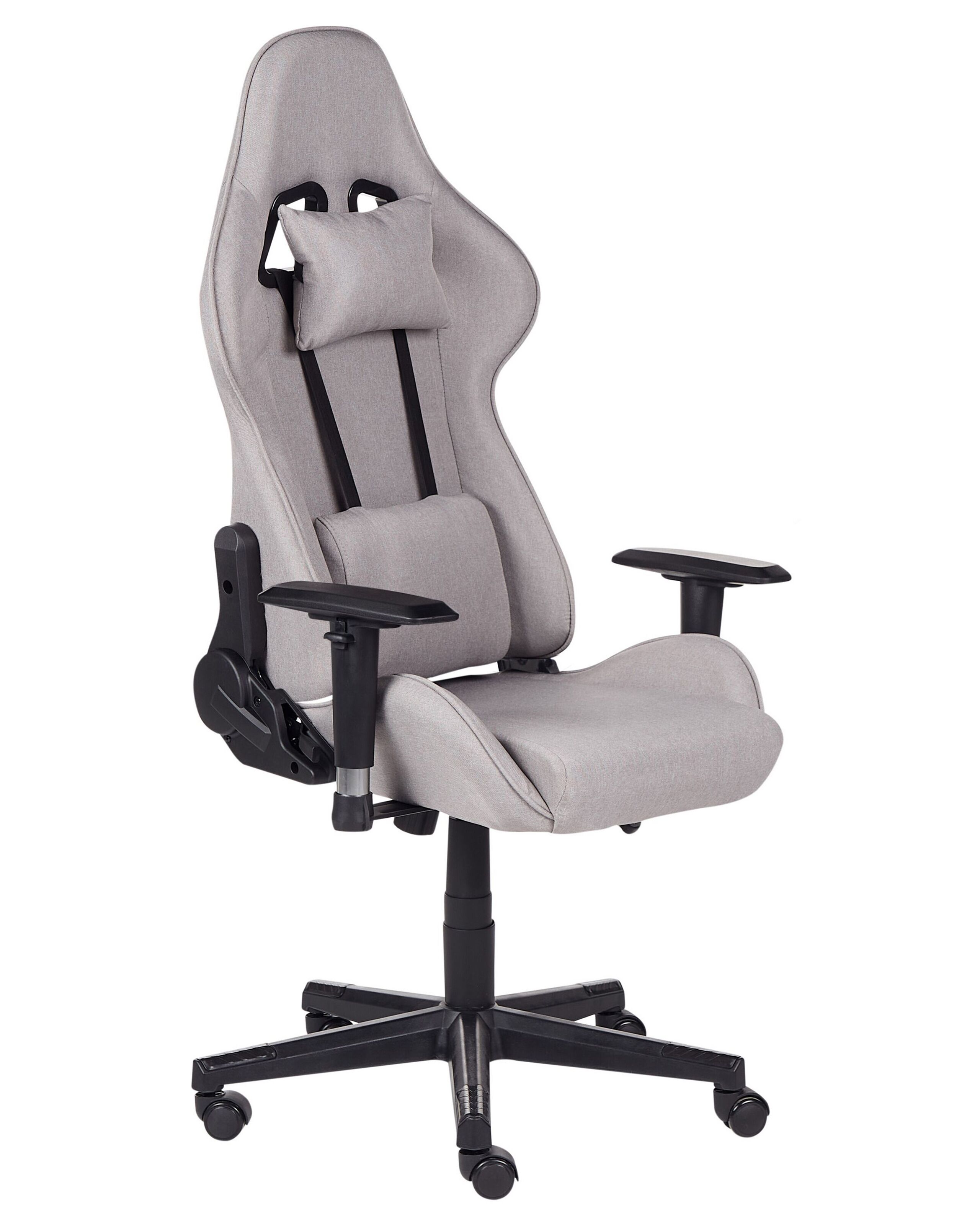 Gaming Chair Light Grey WARRIOR - Gemini Interiors