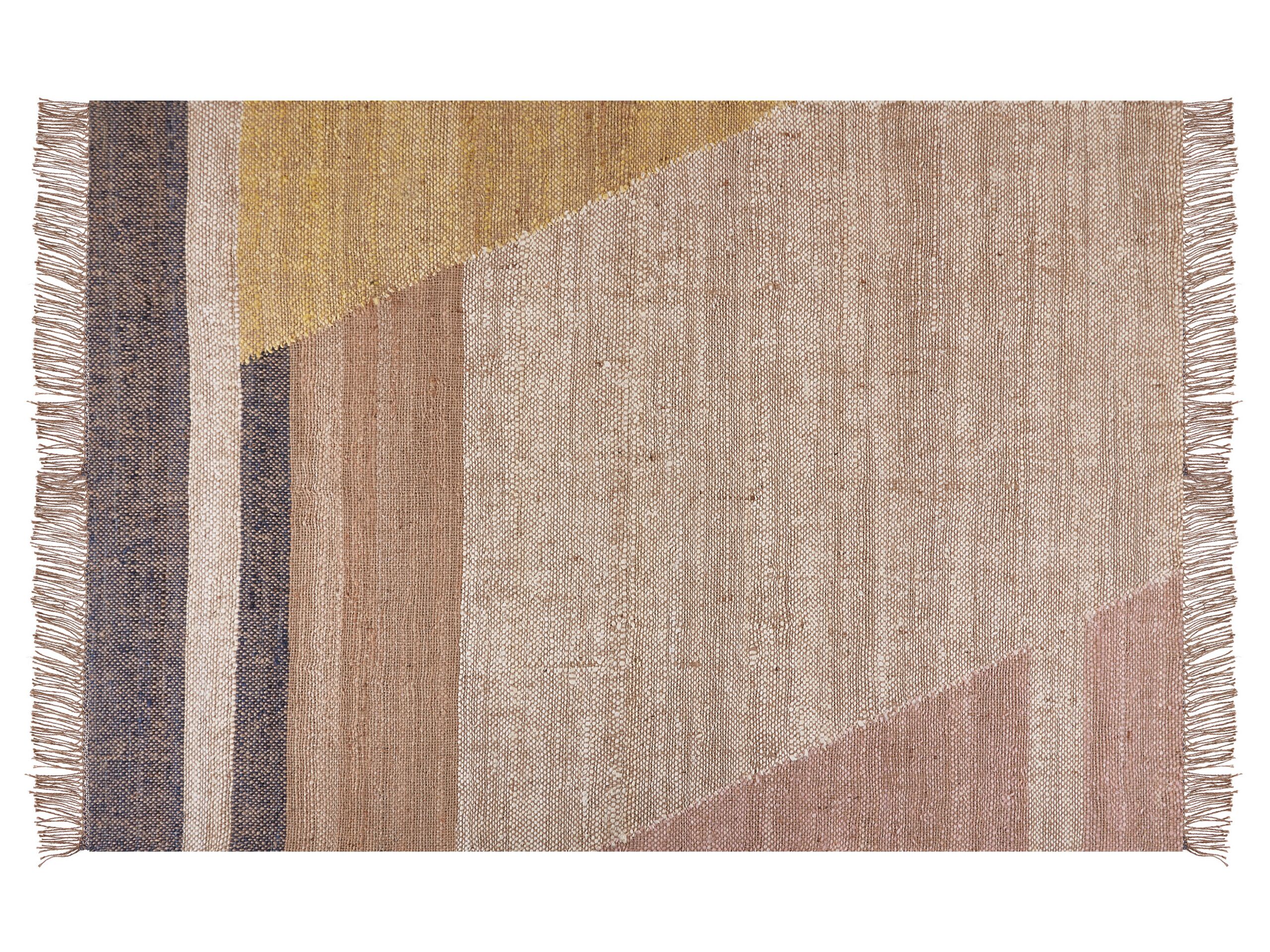 Jute Area Rug 140x200cm Brown - Gemini Interiors