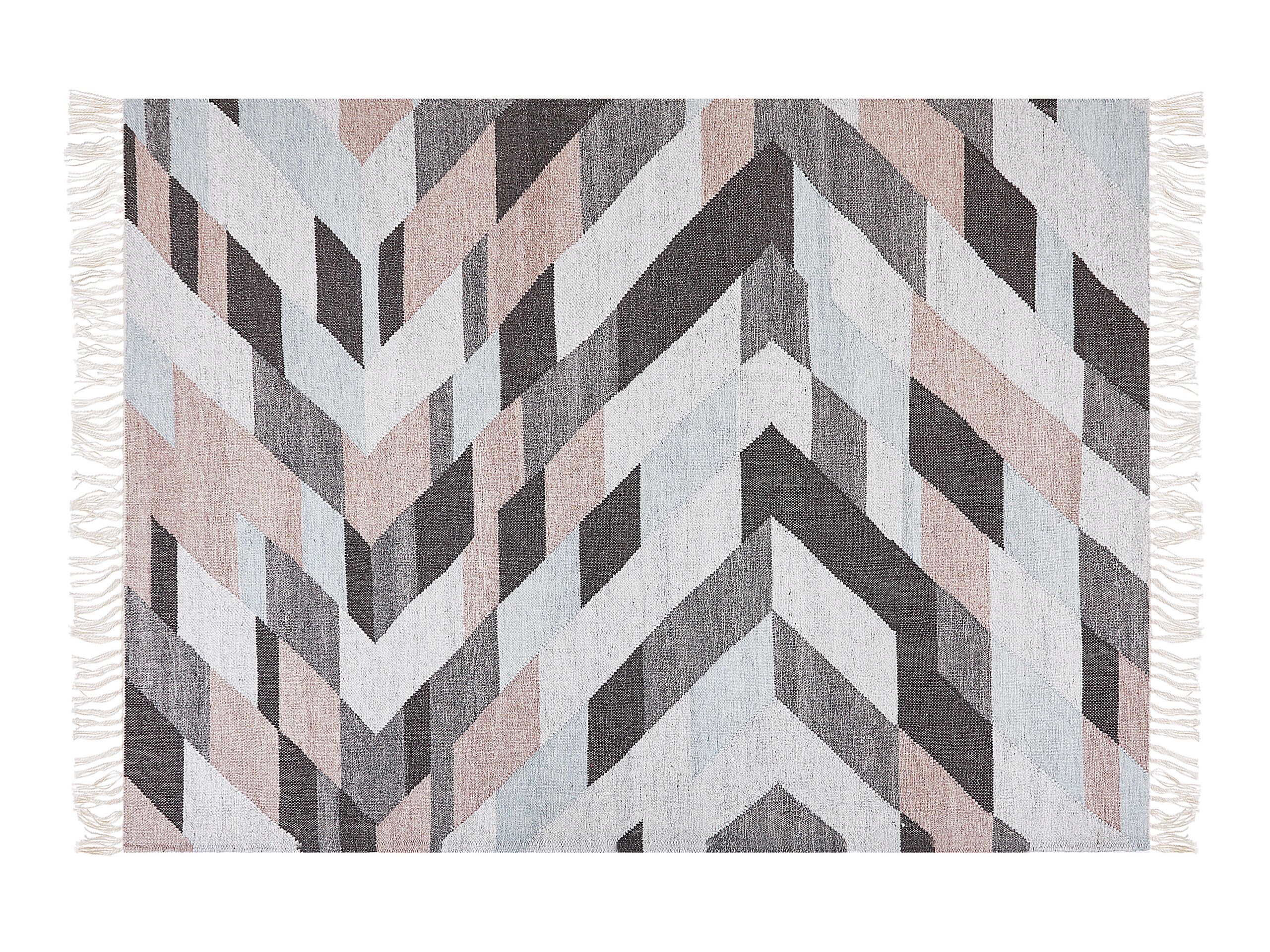 Jute Area Rug 140x200cm Multicolour - Gemini Interiors