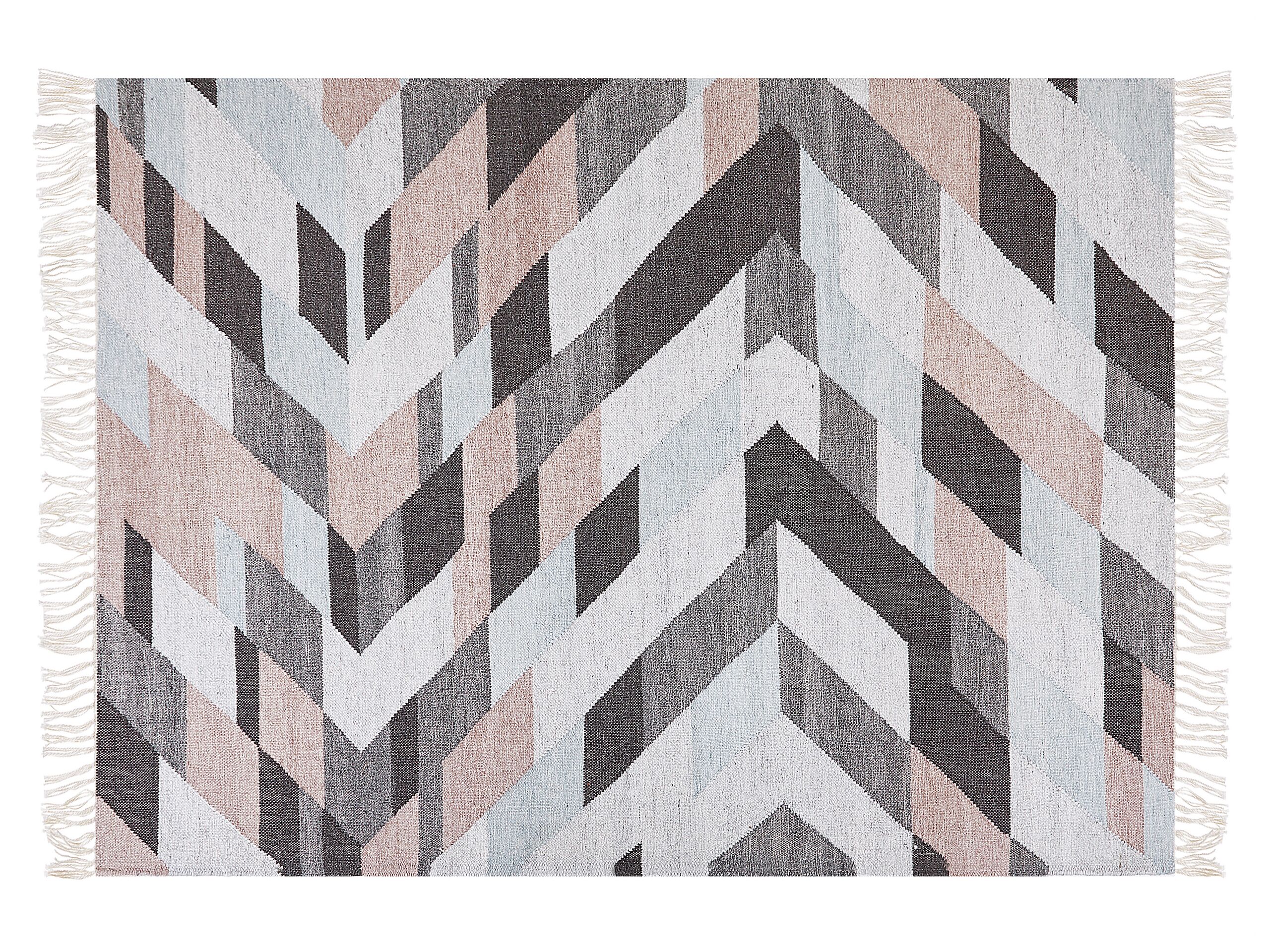 Jute Area Rug 160x230cm Multicolour - Gemini Interiors