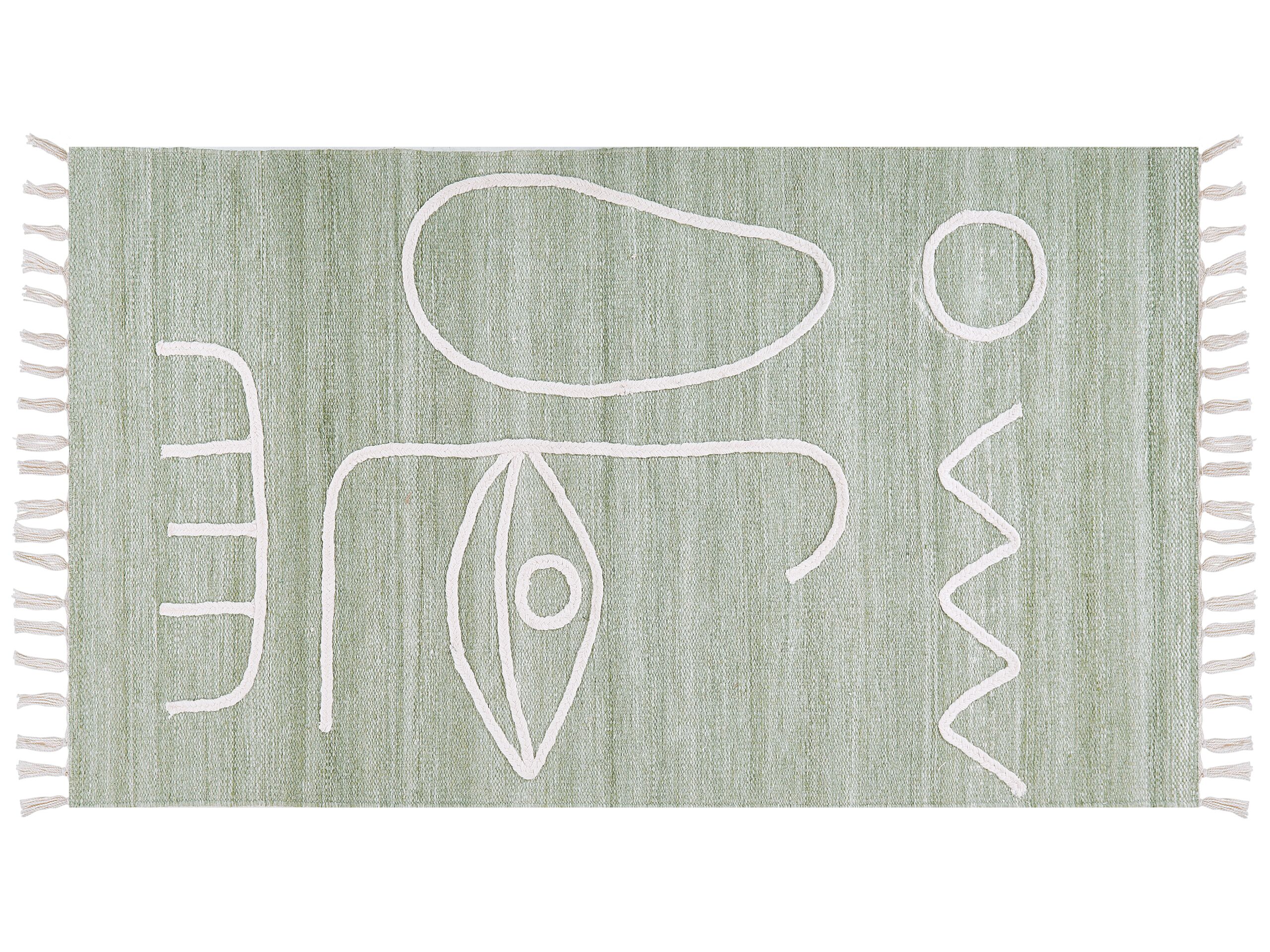 Outdoor Area Rug 80x150cm Light Green - Gemini Interiors