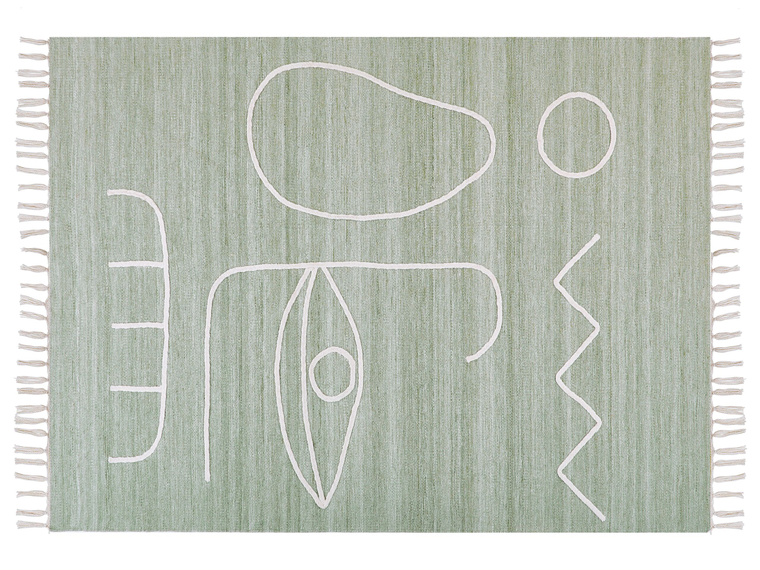 Outdoor Area Rug 140x200cm Light Green - Gemini Interiors