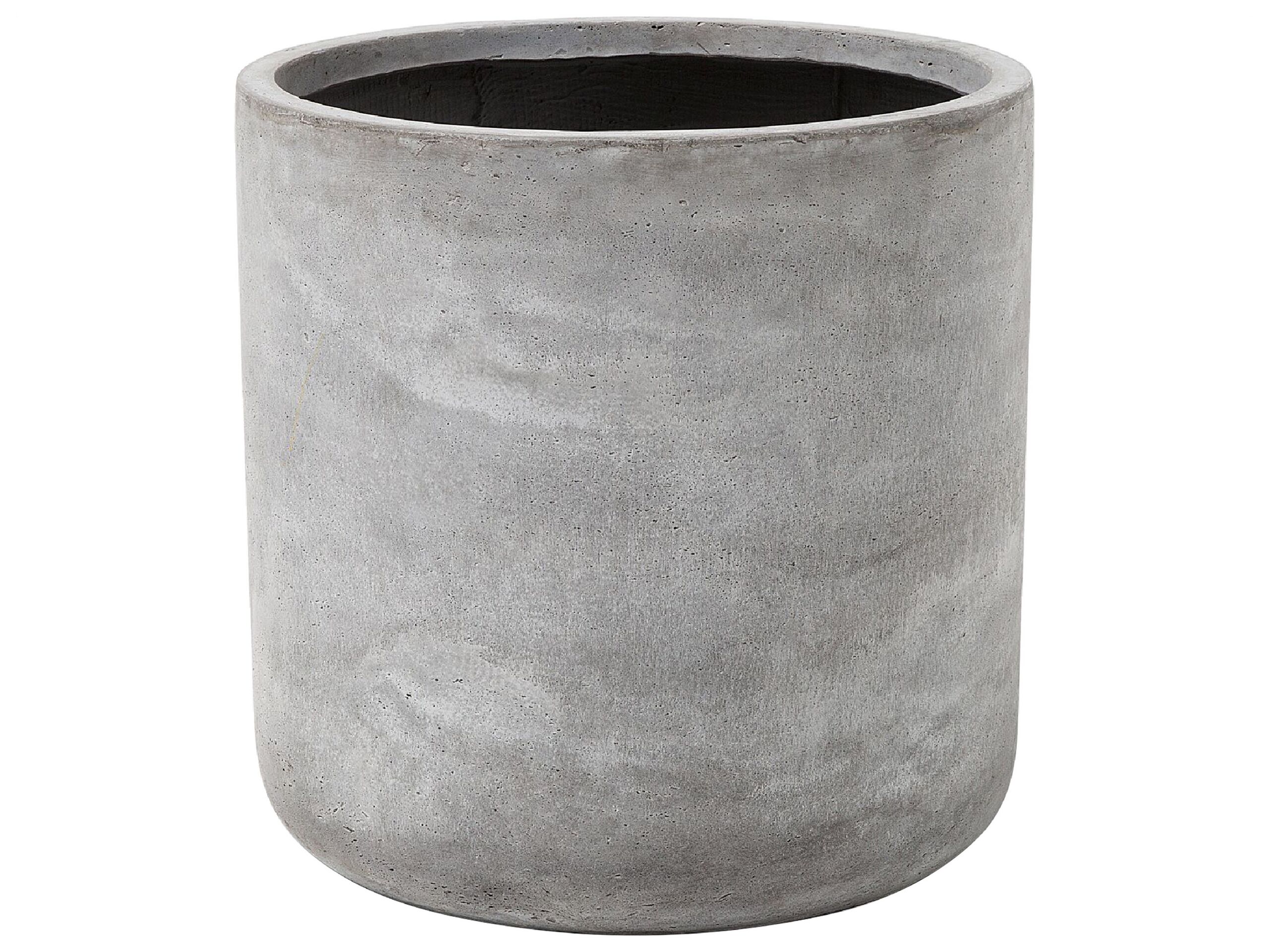 Plant Pot 51 x 51 x 50 cm Grey MESSENE - Gemini Interiors