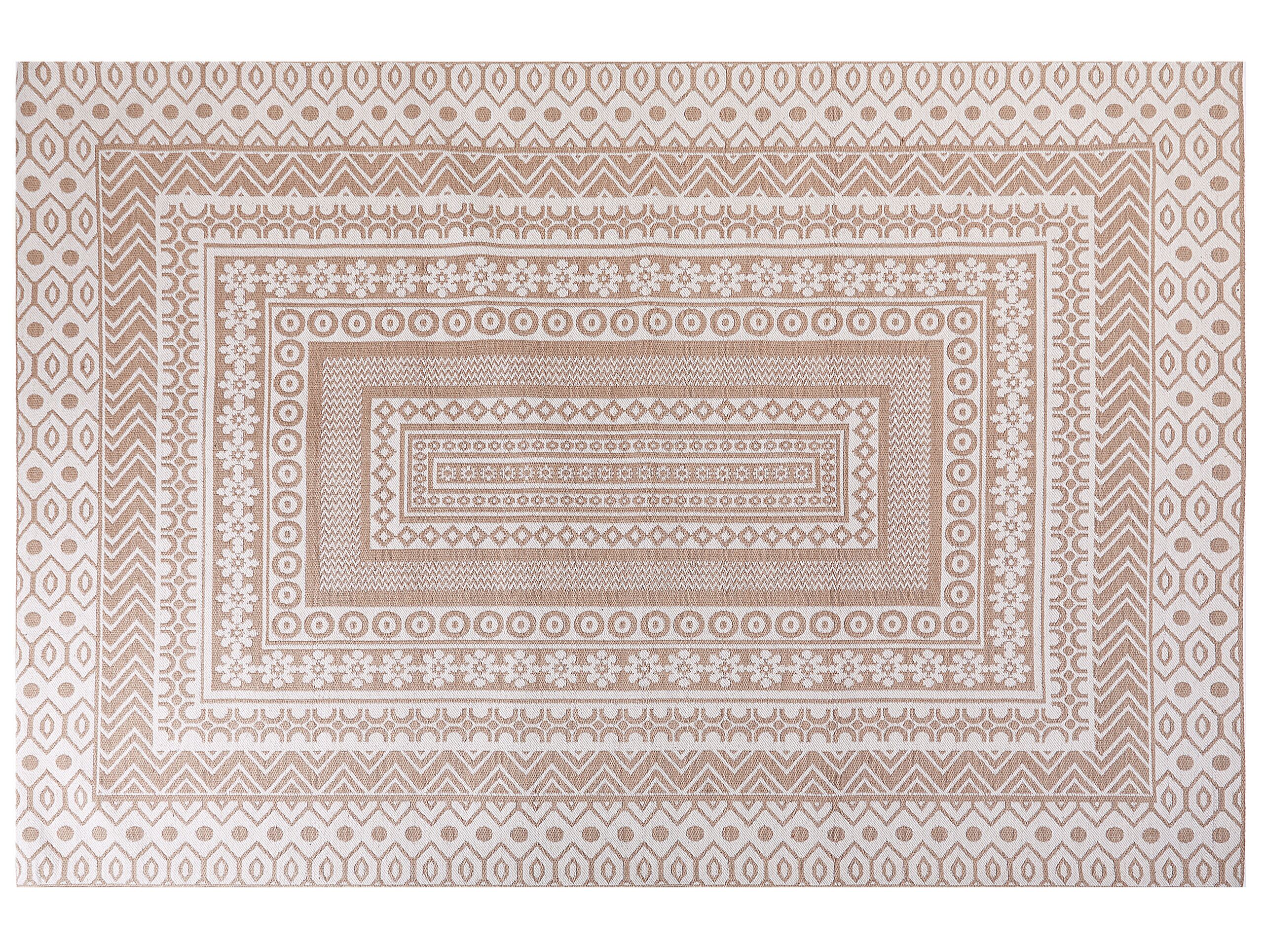 Area Rug 200x300cm Beige and White - Gemini Interiors
