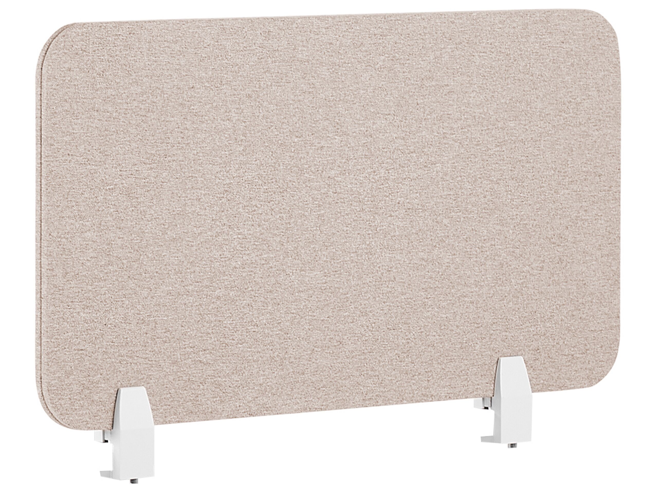 Desk Screen 80 x 40 cm Beige WALLY - Gemini Interiors