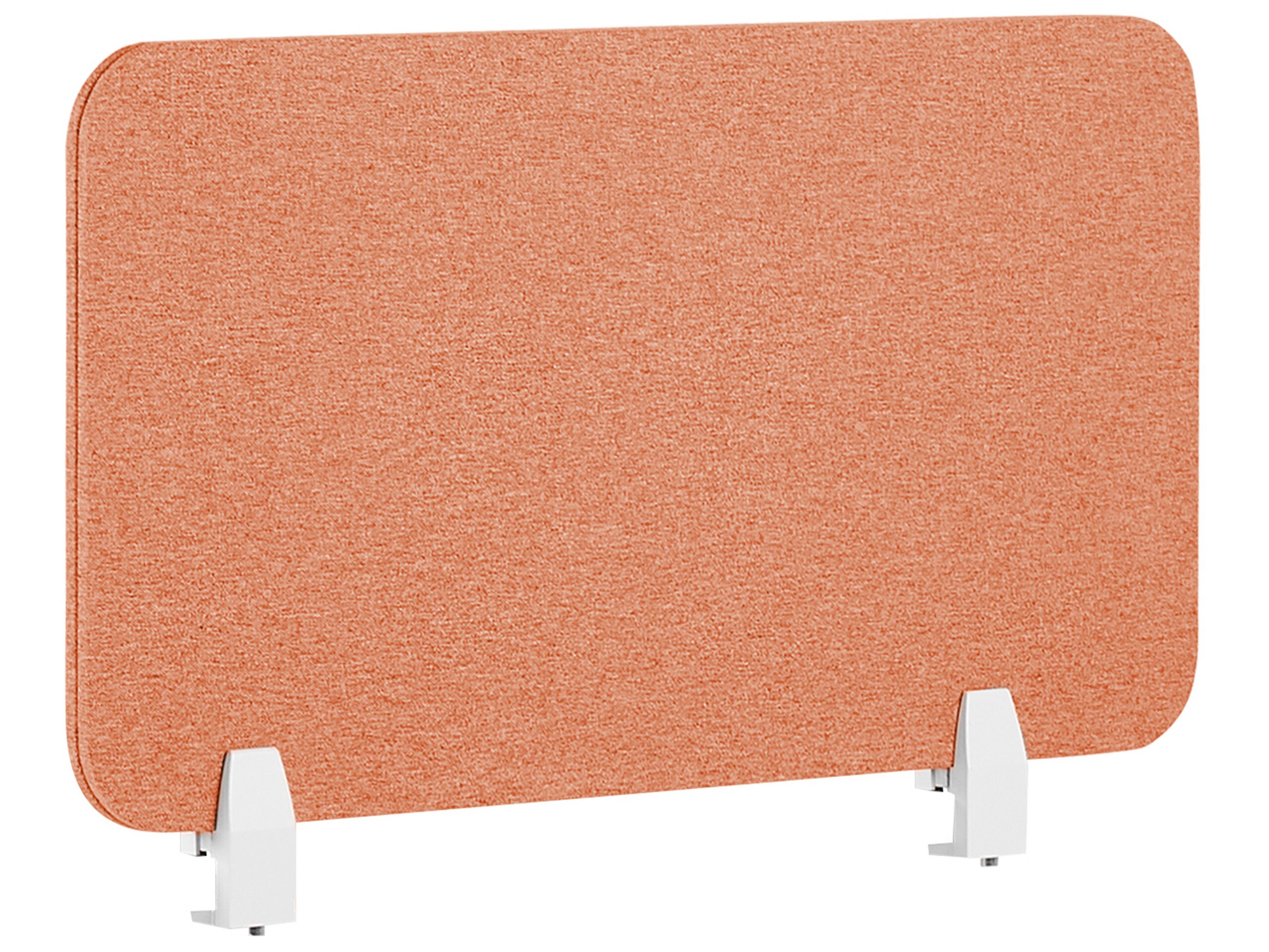 Desk Screen 80 x 40 cm Light Red WALLY - Gemini Interiors