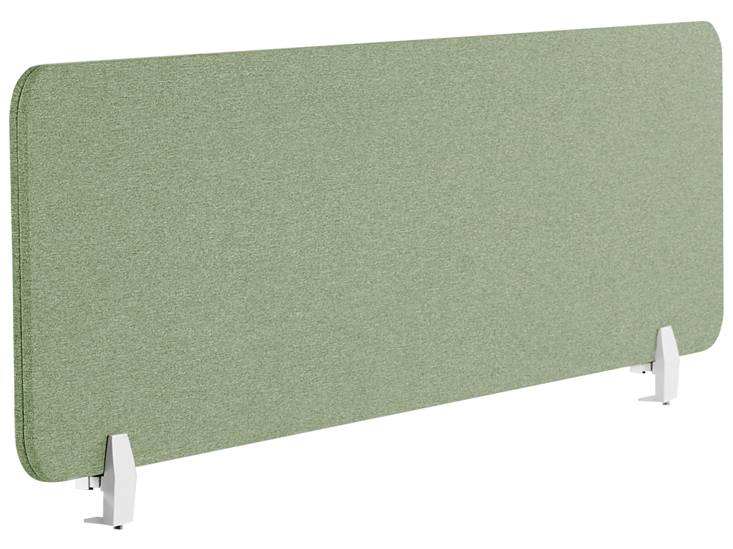 Desk Screen 160 x 40 cm Green WALLY - Gemini Interiors