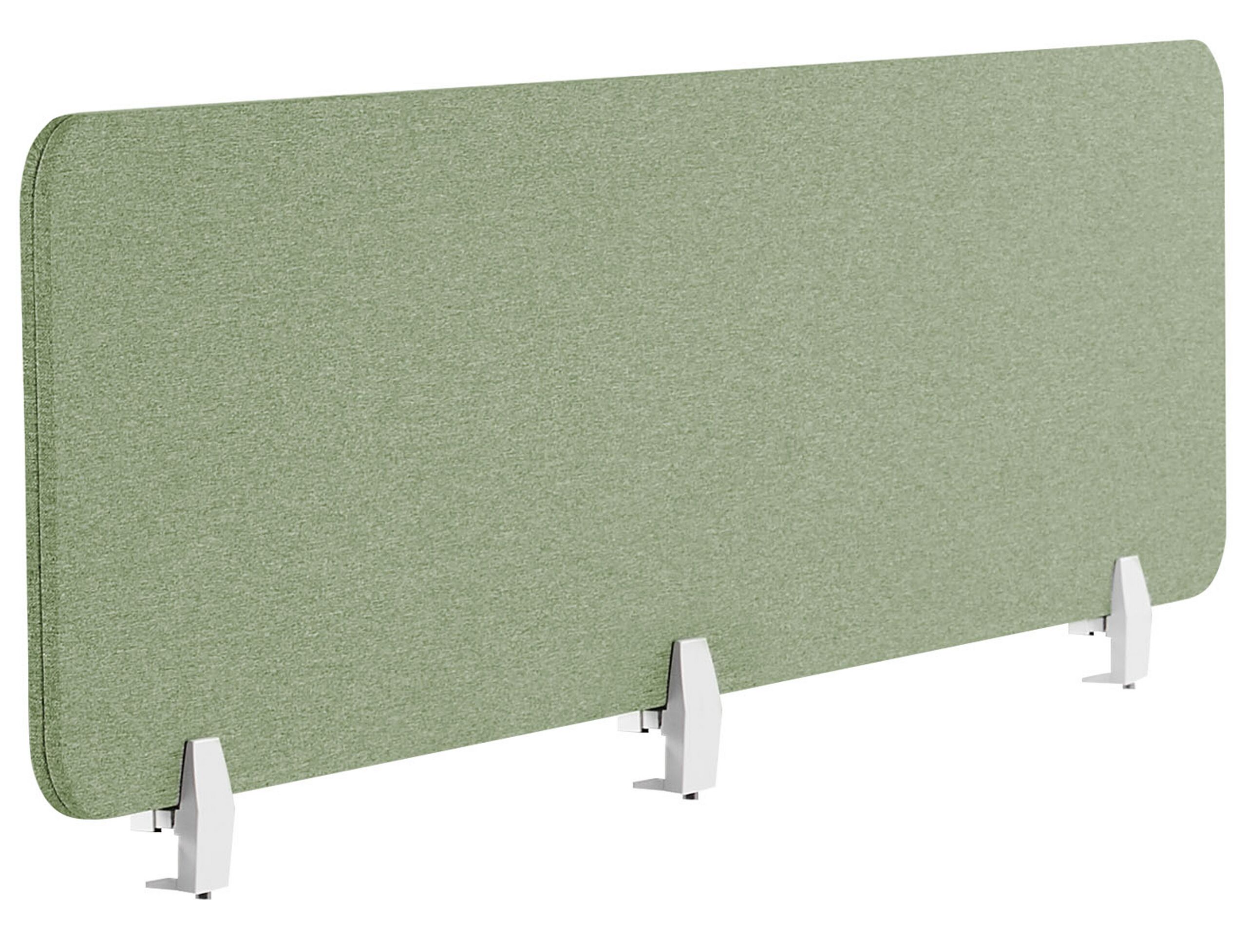 Desk Screen 180 x 40 cm Green WALLY - Gemini Interiors