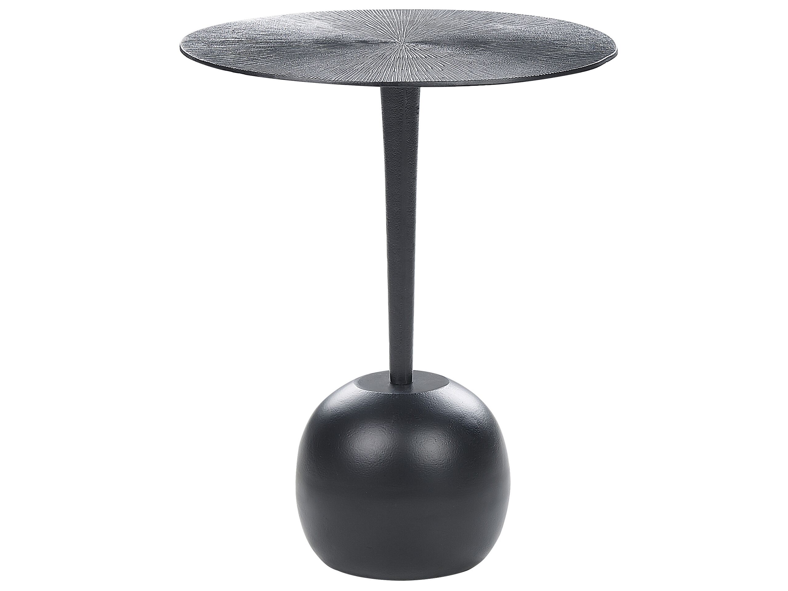 Metal Side Table Black EUCLA - Gemini Interiors