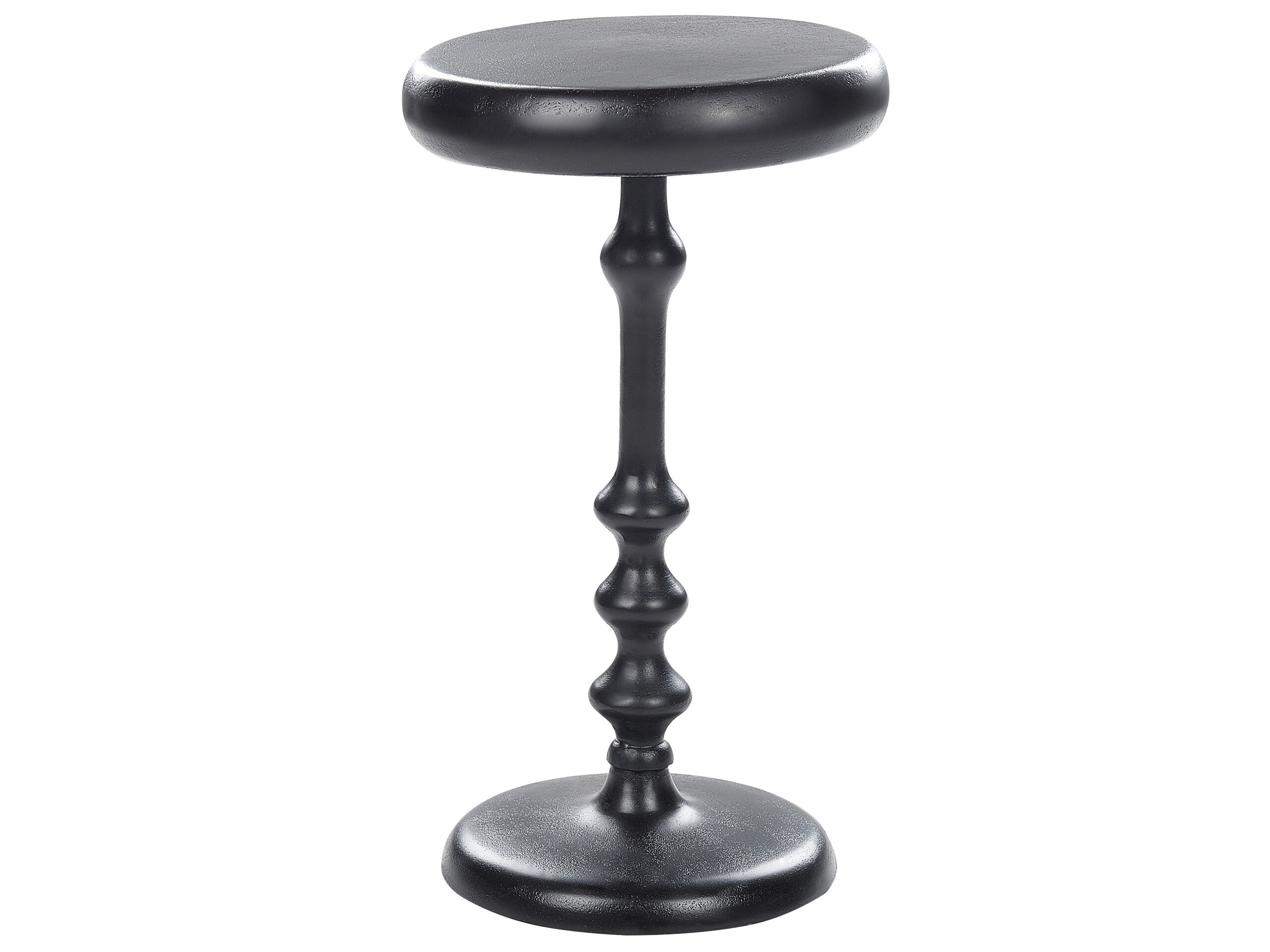 Metal Side Table Black ATAPO - Gemini Interiors