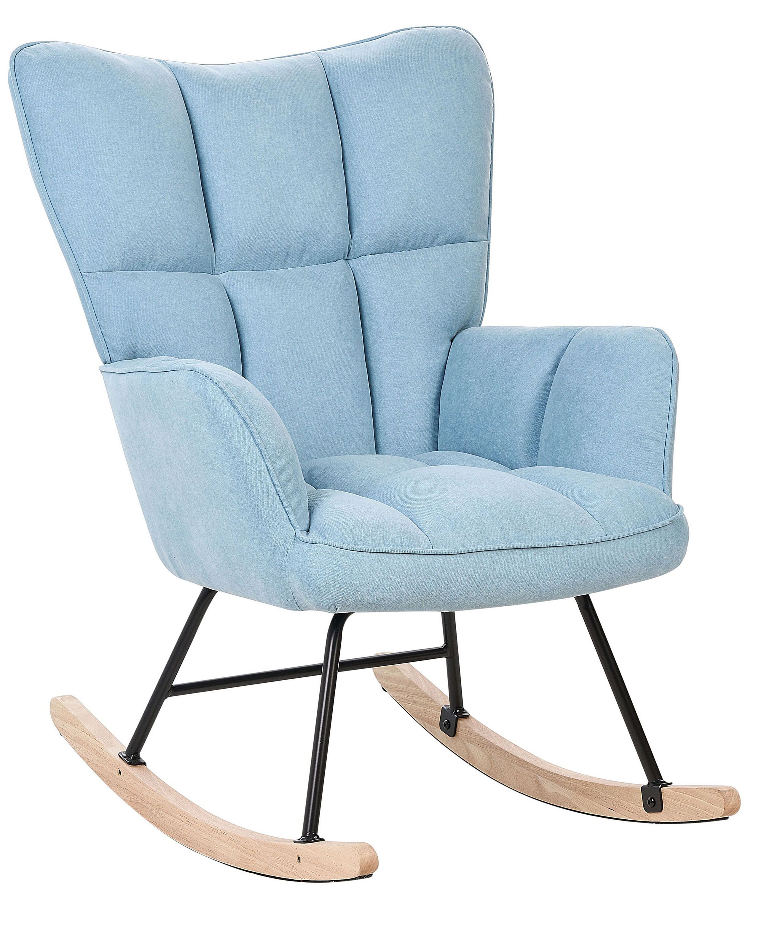 Rocking Chair Blue OULU - Gemini Interiors