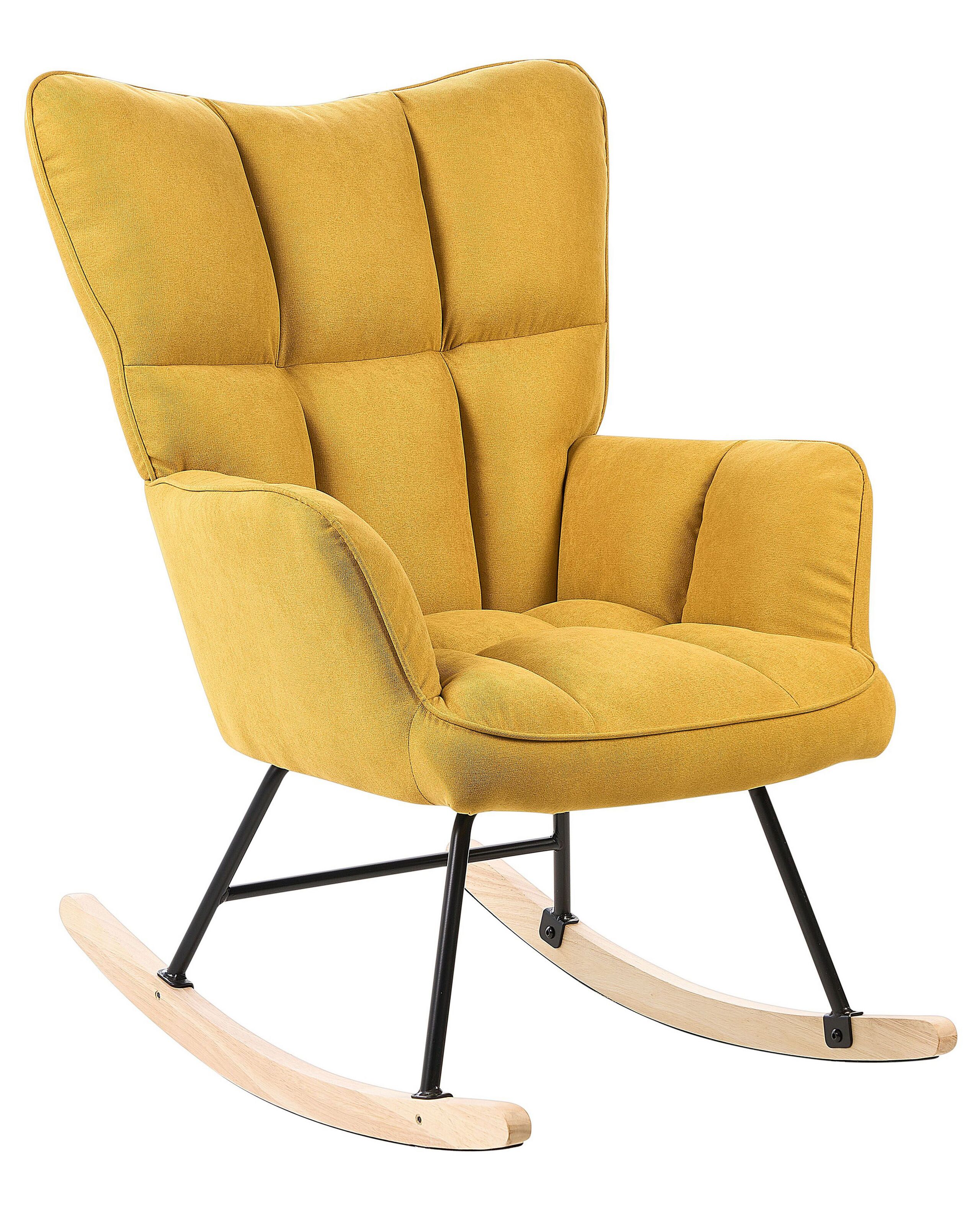 Rocking Chair Yellow - Gemini Interiors