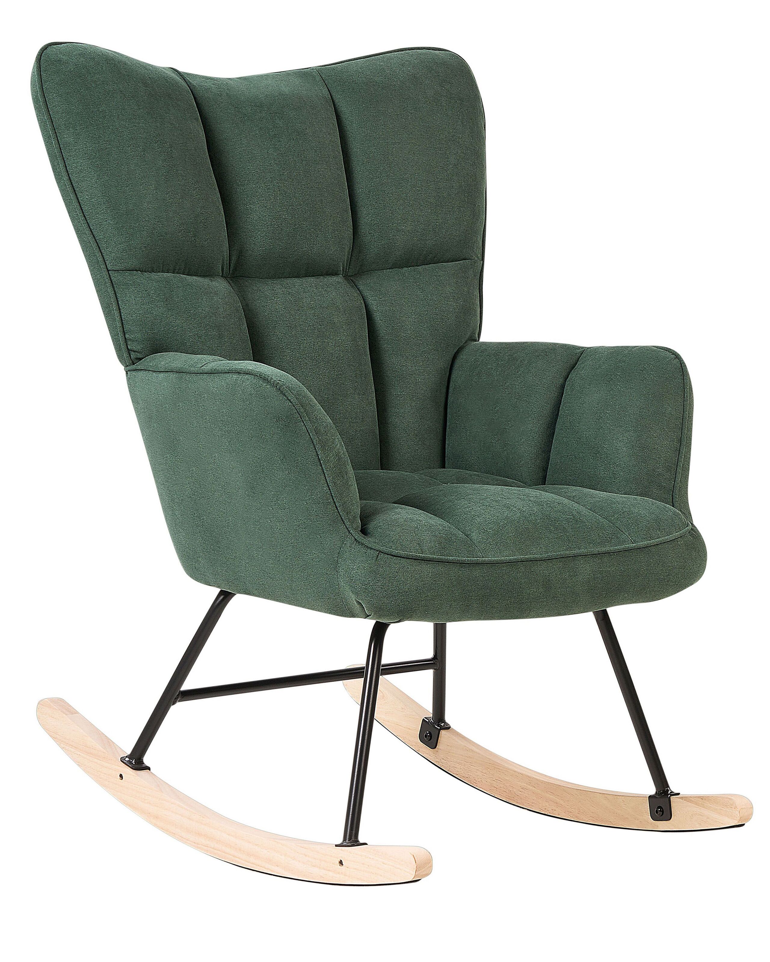 Rocking Chair Green OULU - Gemini Interiors