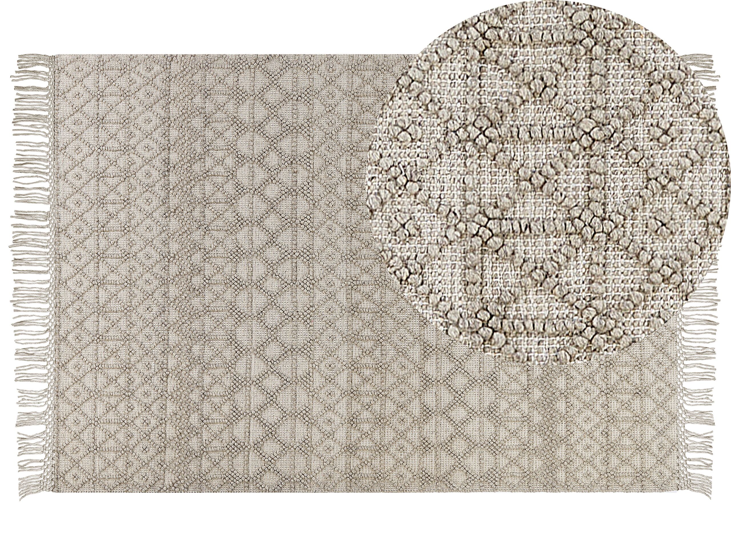 Area Rug 160x230cm Beige - Gemini Interiors