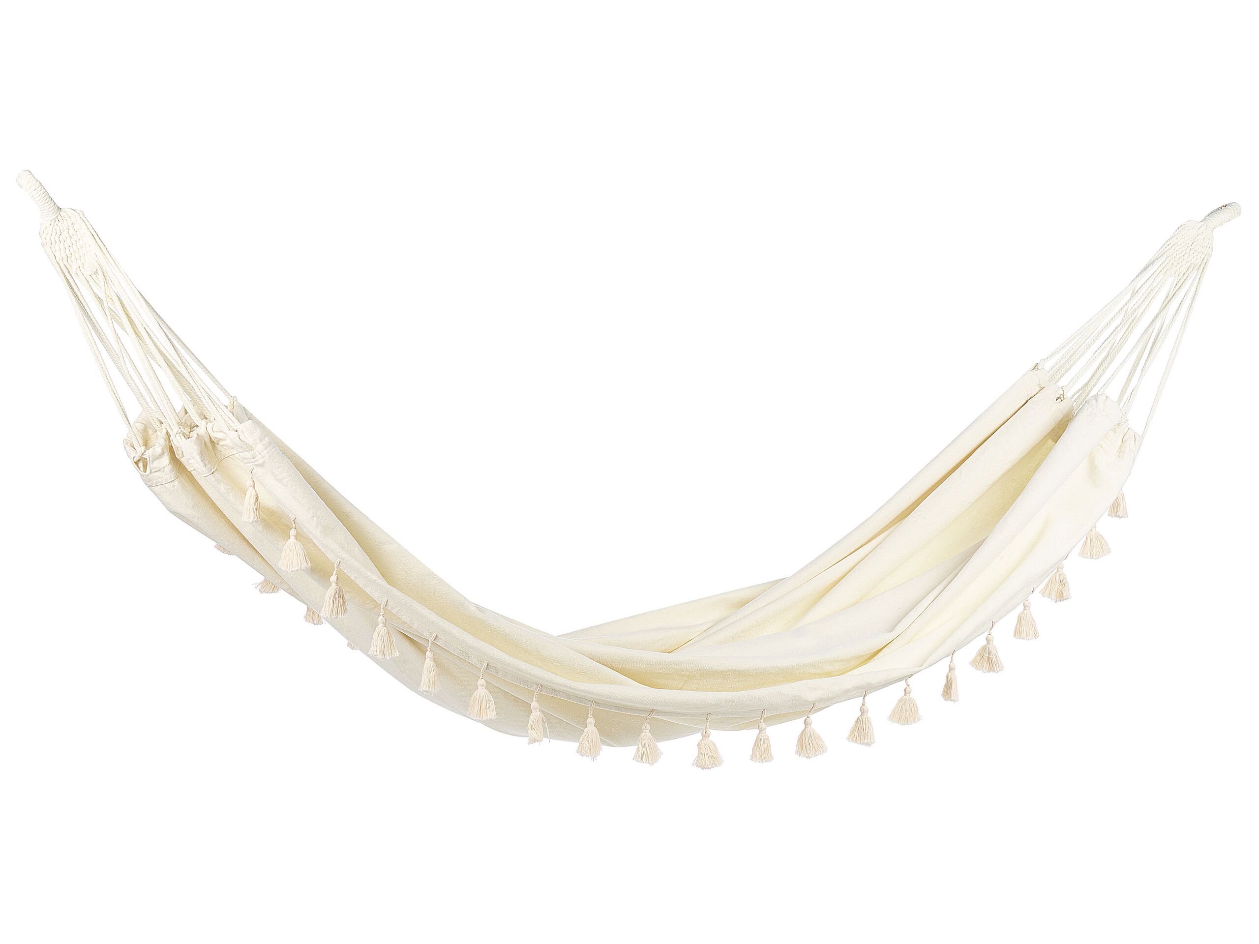 Garden Cotton Hammock Beige VERCELLI - Gemini Interiors