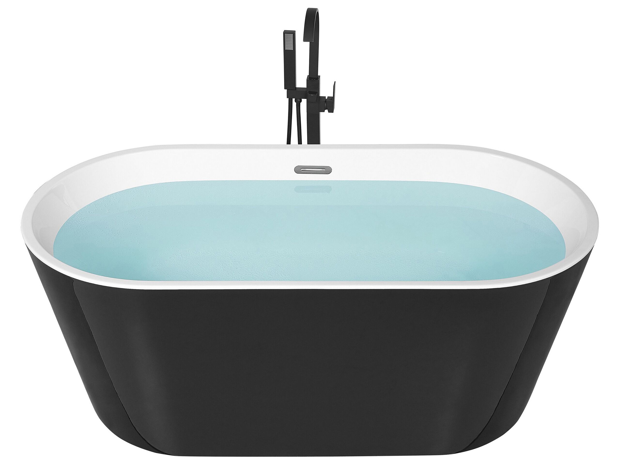 Freestanding Bath 170 x 72 cm Black HAVANA - Gemini Interiors