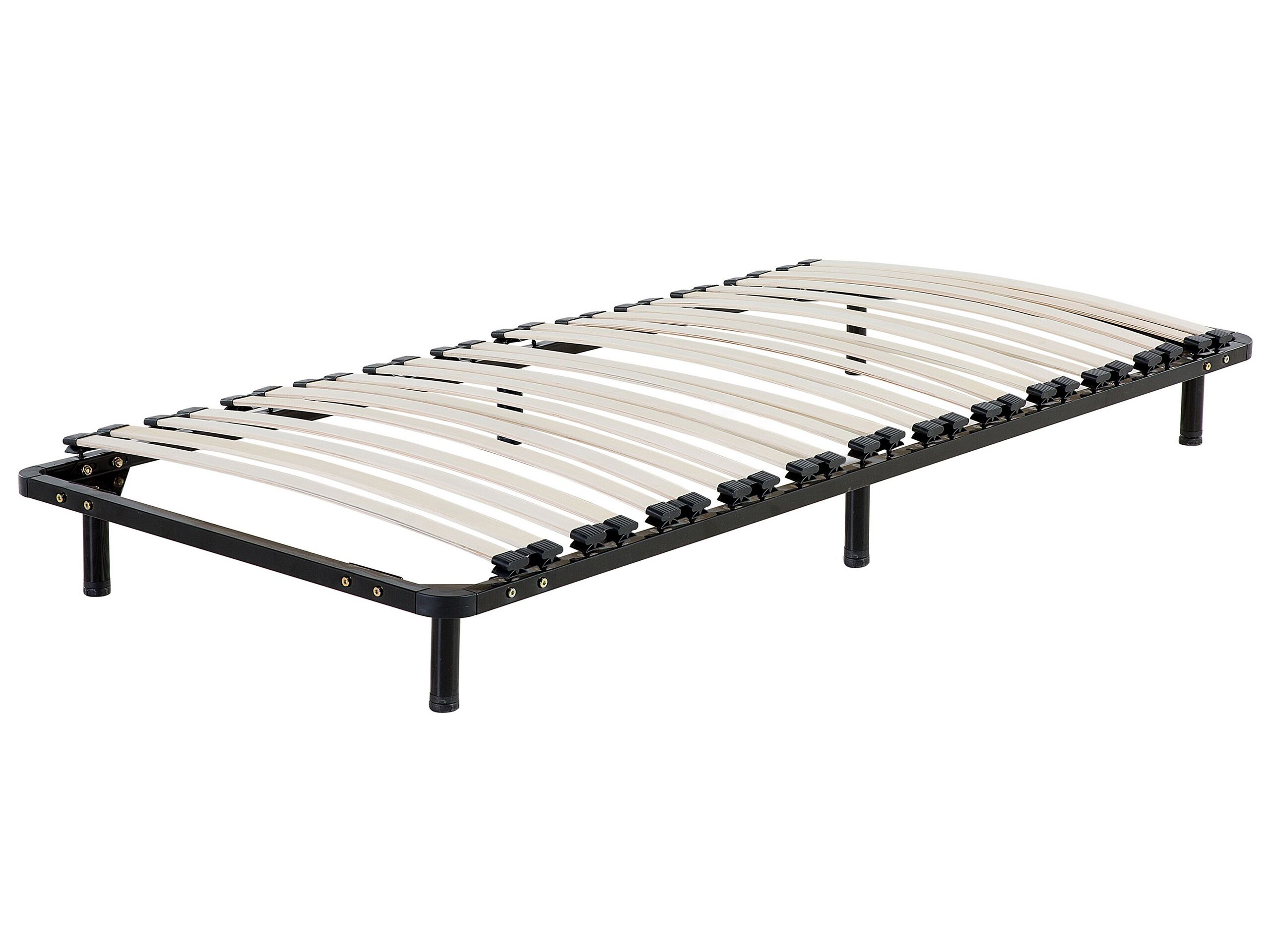 Single Freestanding Slatted Bed Base COMBOURG - Gemini Interiors