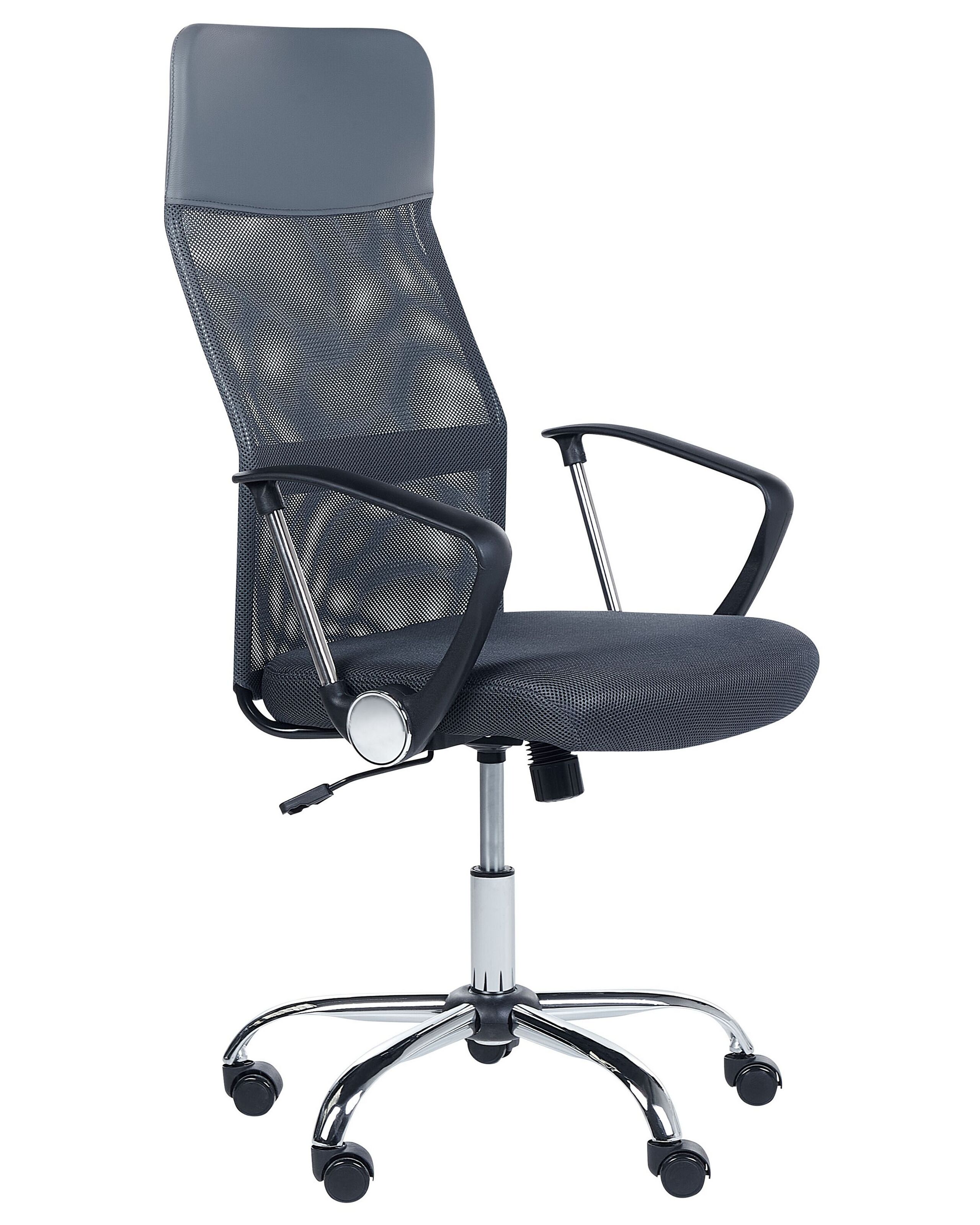 Swivel Office Chair Grey DESIGN - Gemini Interiors