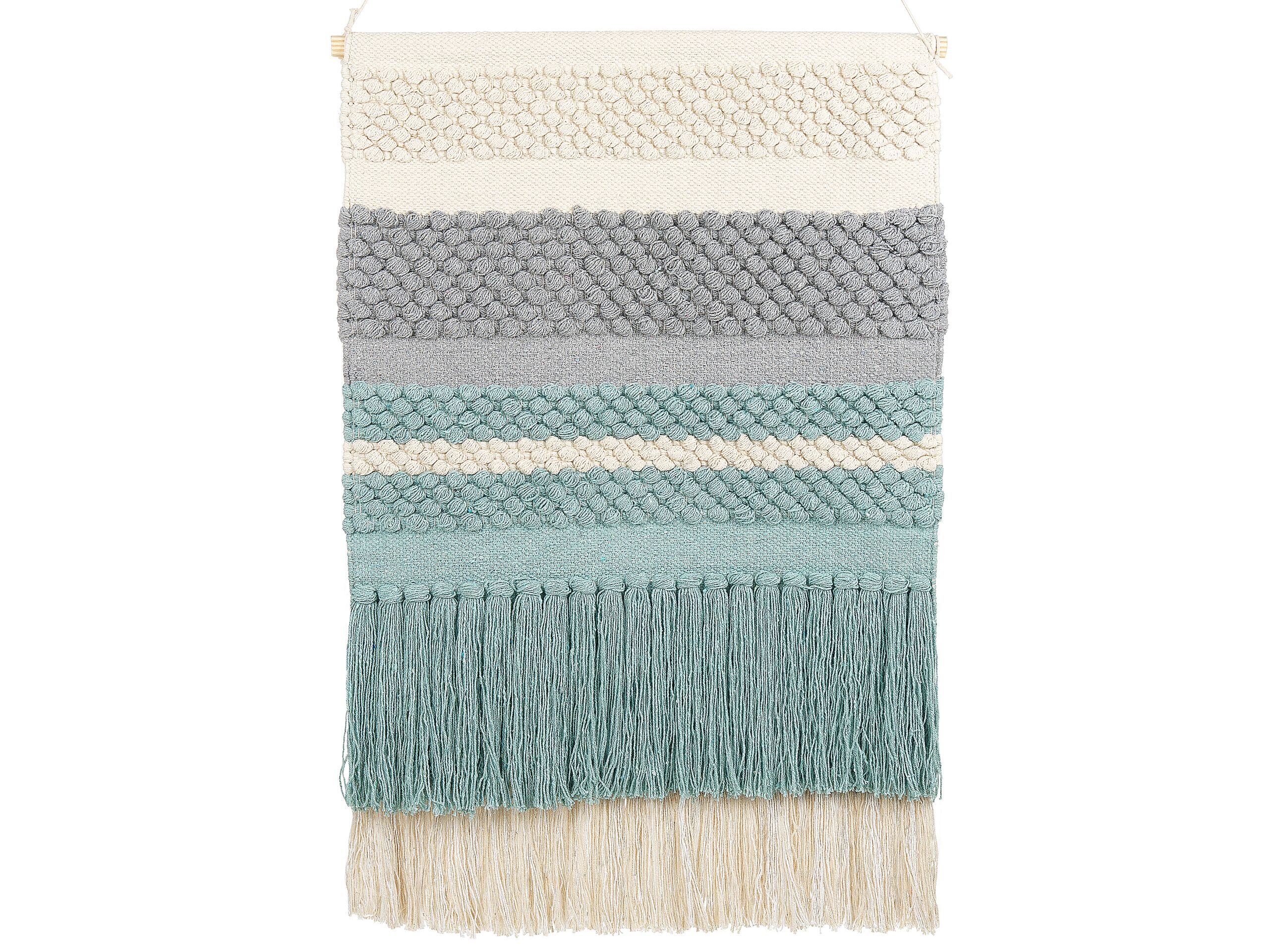 Cotton MacramÃ Wall Hanging Multicolour PARIKO - Gemini Interiors