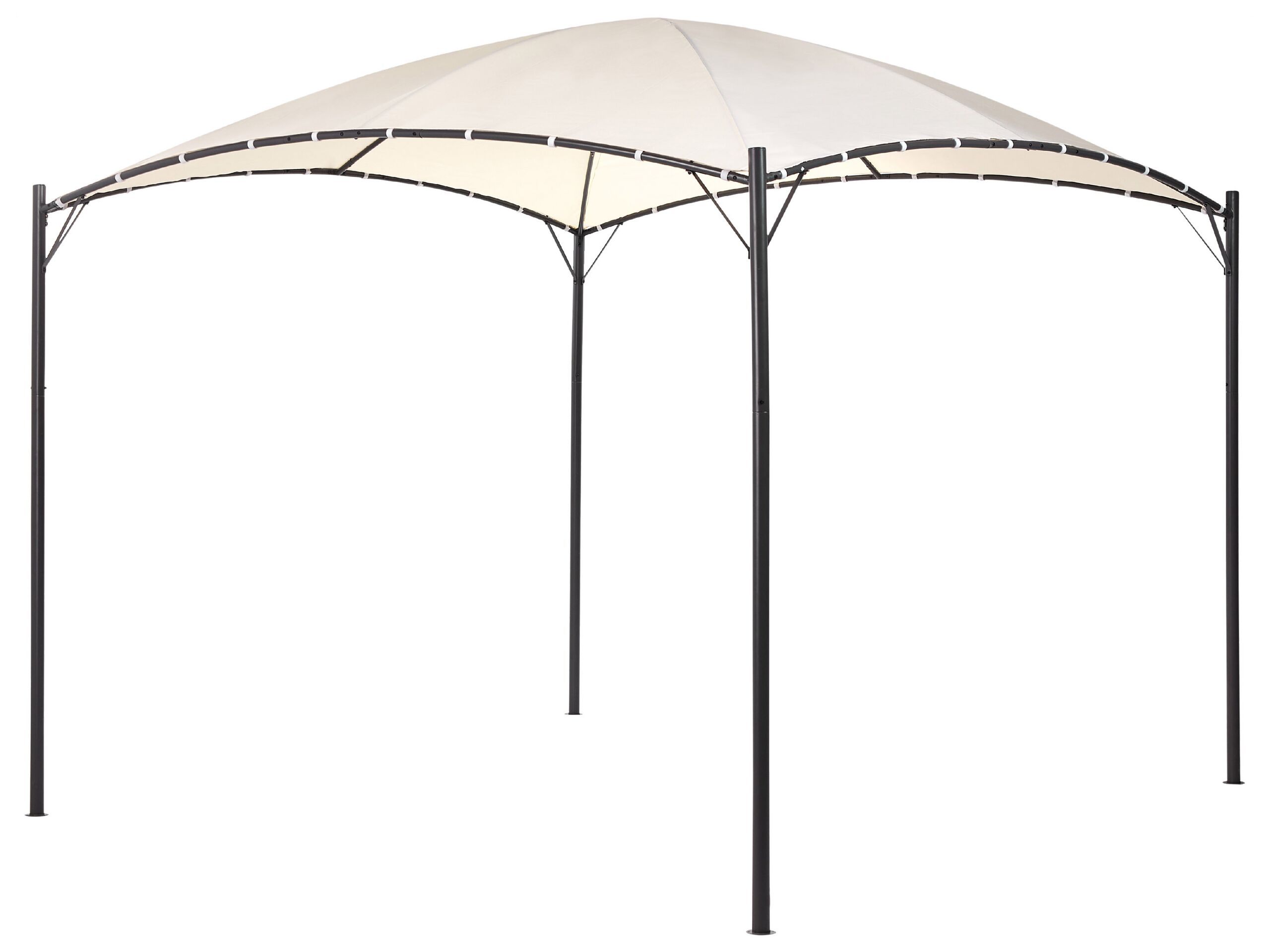 Pergola 305 x 305 cm Beige VOMERO - Gemini Interiors