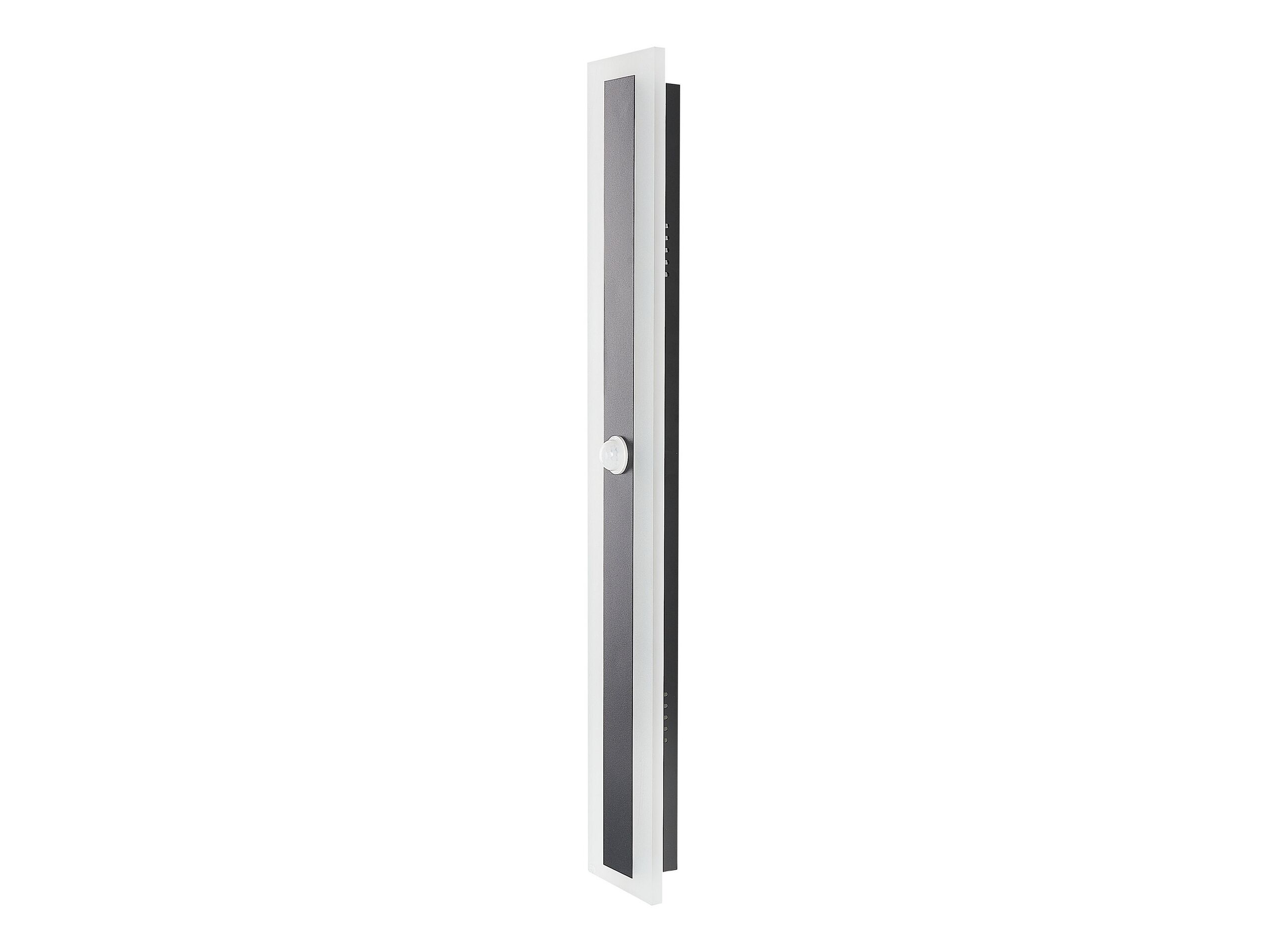 Outdoor LED Wall Light with Motion Sensor 60 cm Black SAVANE - Gemini Interiors