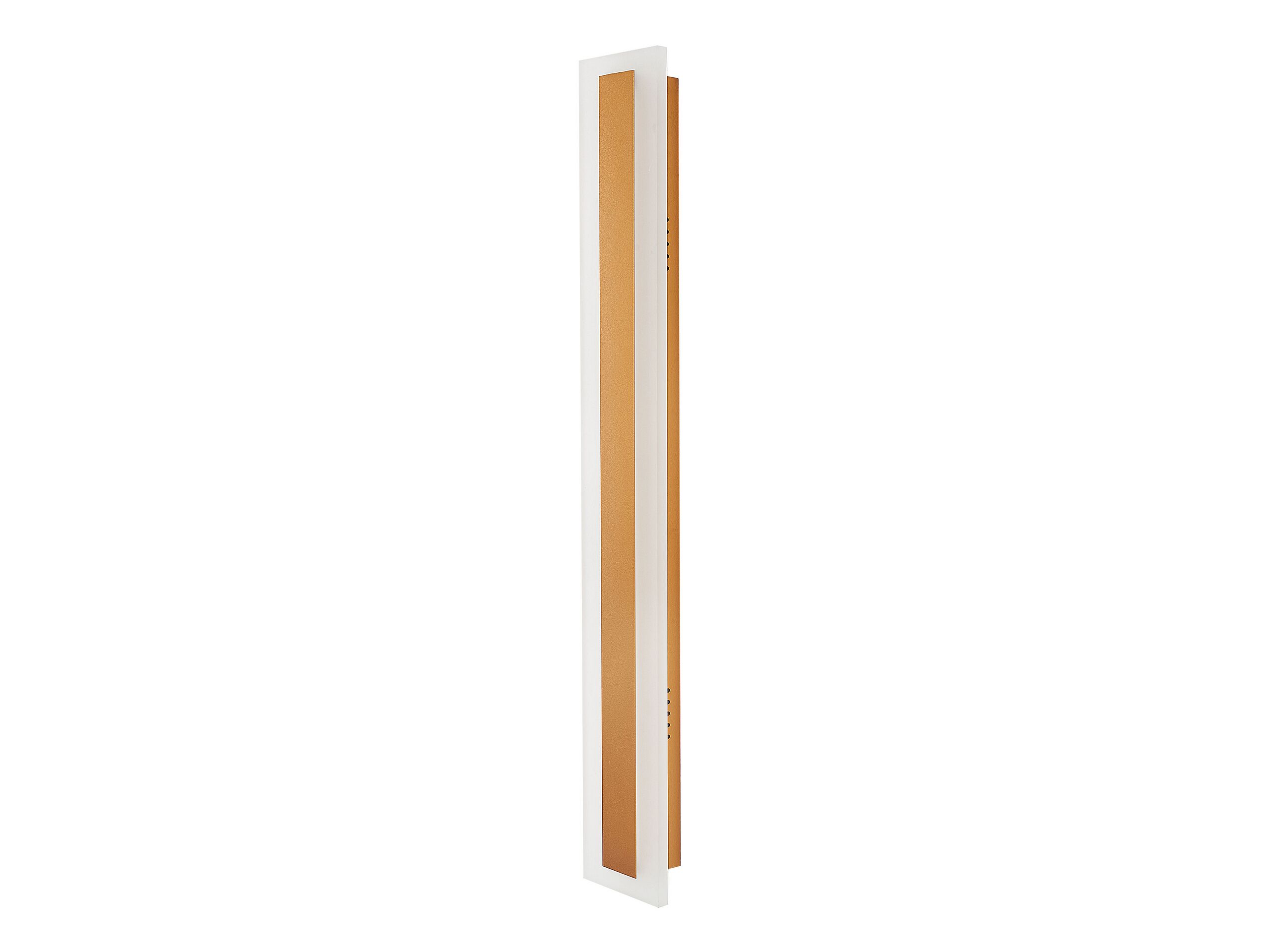 Outdoor LED Wall Light 60 cm Gold ROSALIE - Gemini Interiors