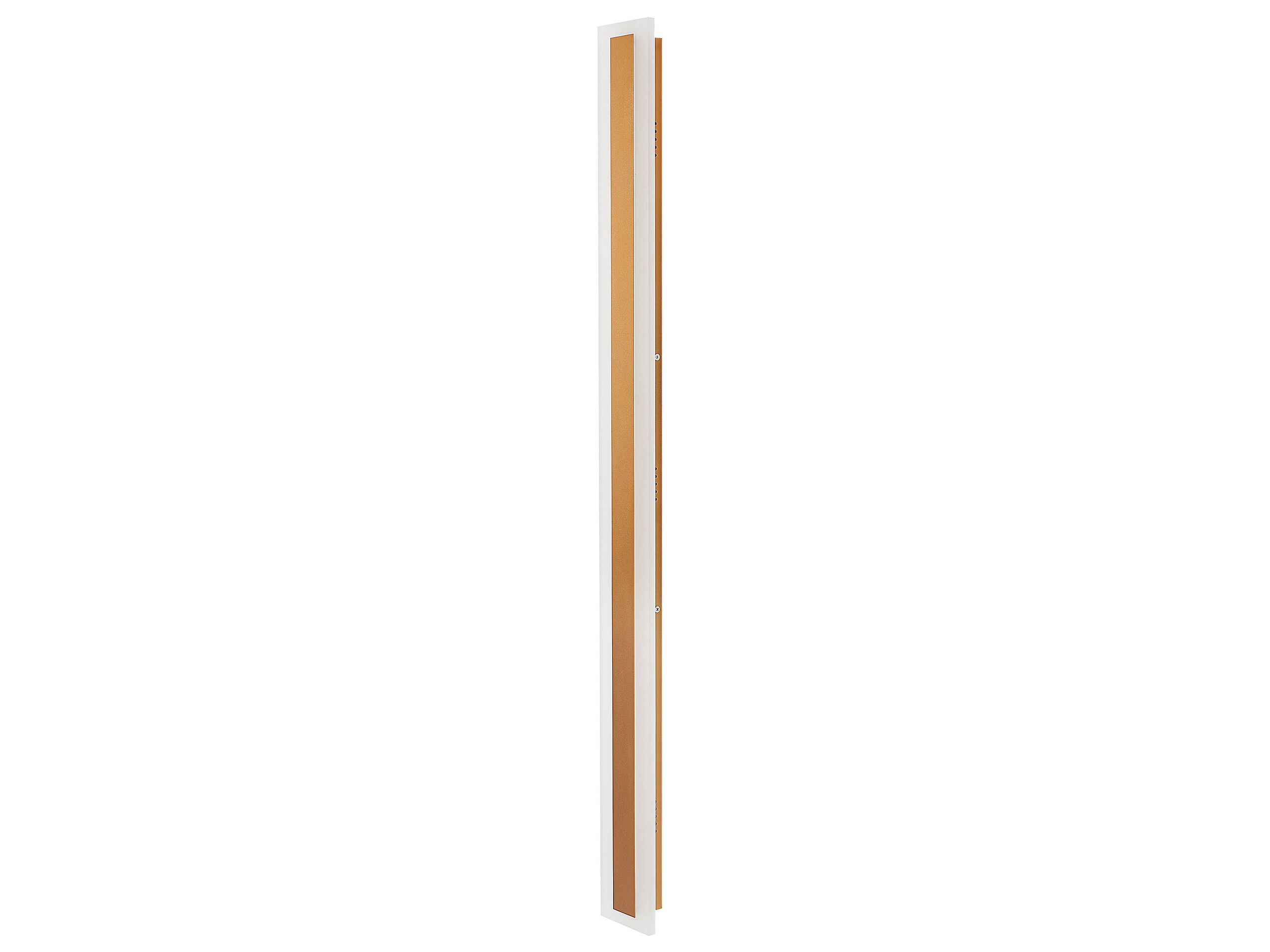 Outdoor LED Wall Light 100 cm Gold ROSALIE - Gemini Interiors