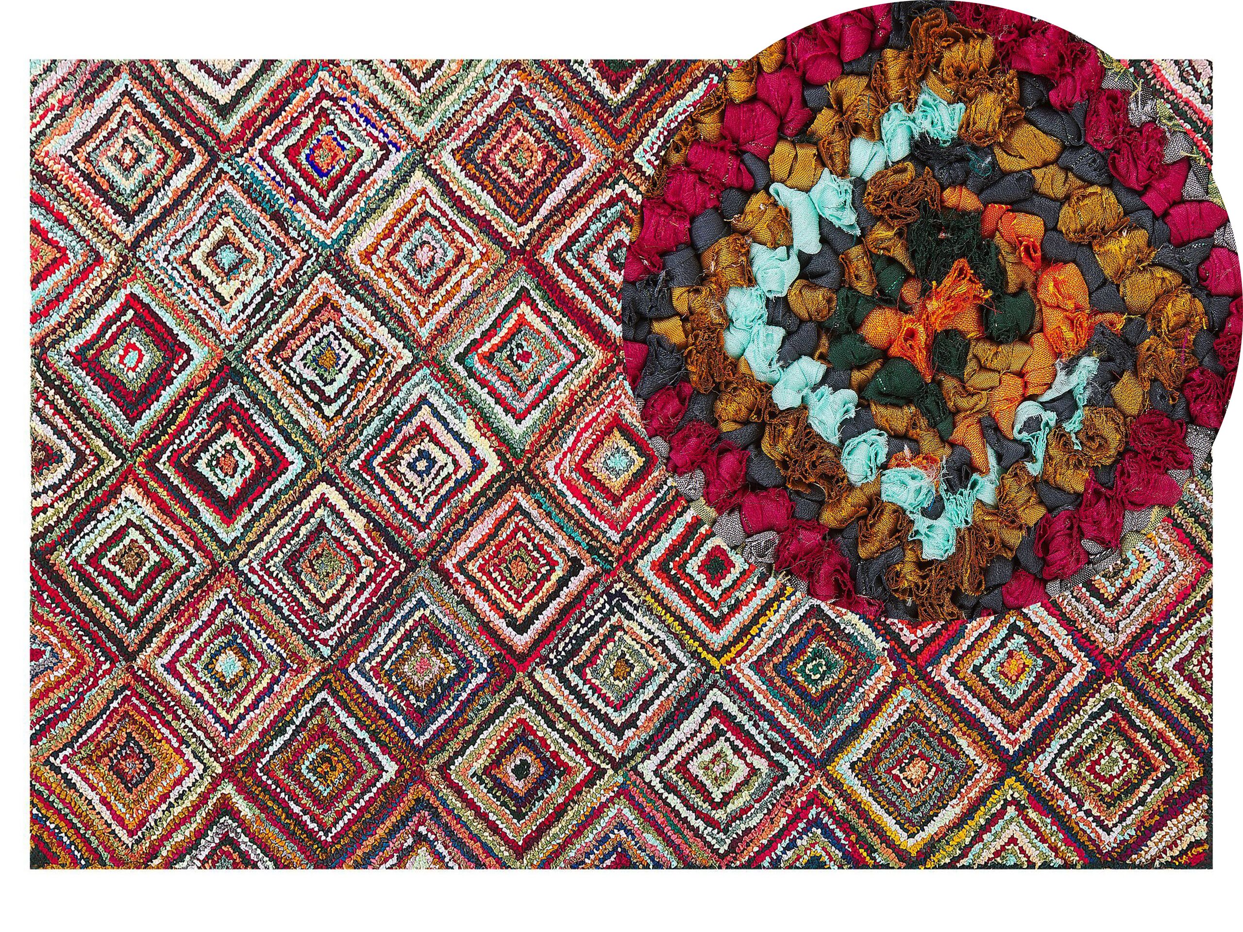 Area Rug 140x200cm Multicolour - Gemini Interiors