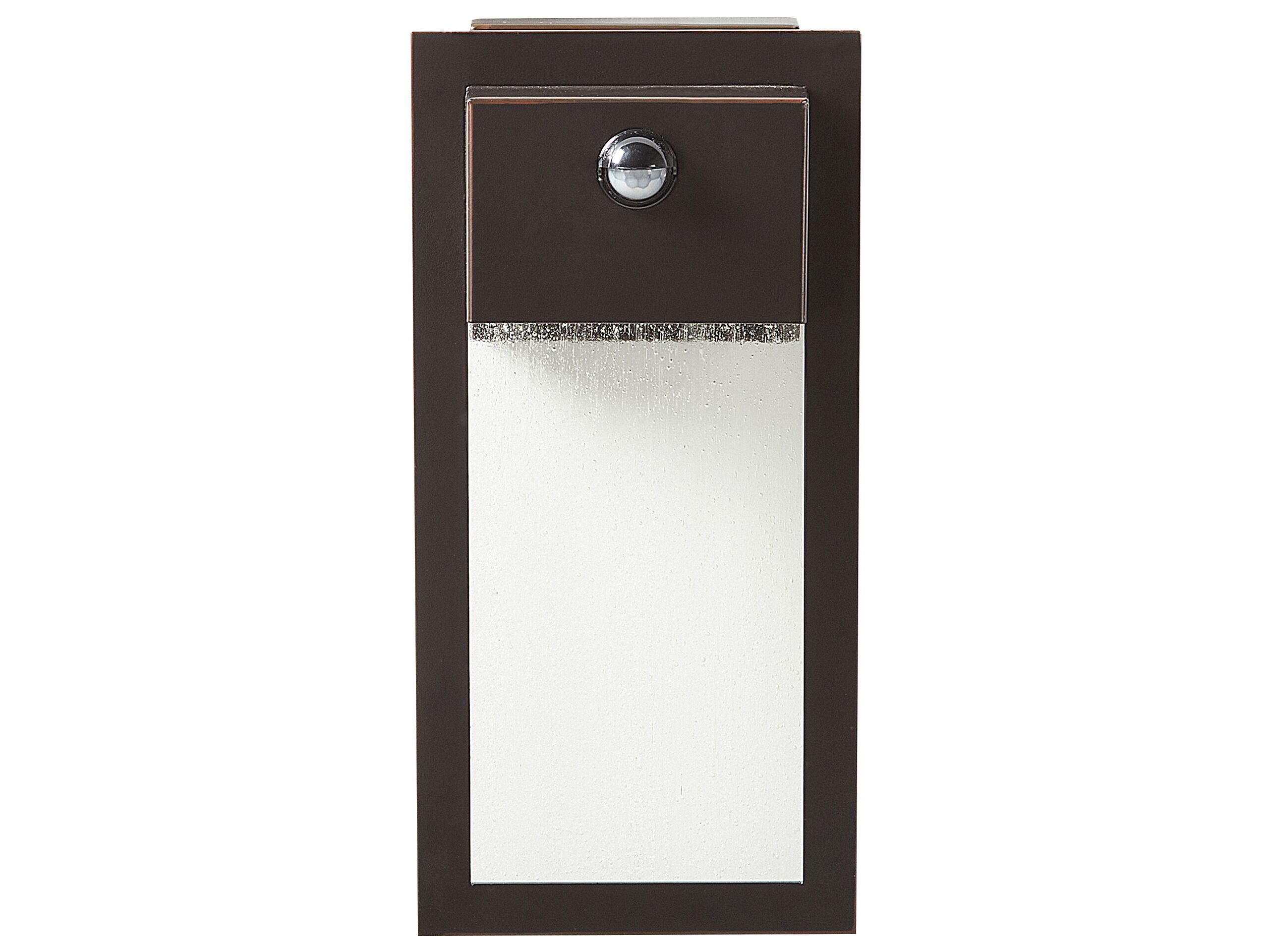 Outdoor LED Wall Light with Motion Sensor Black ELLIOT - Gemini Interiors