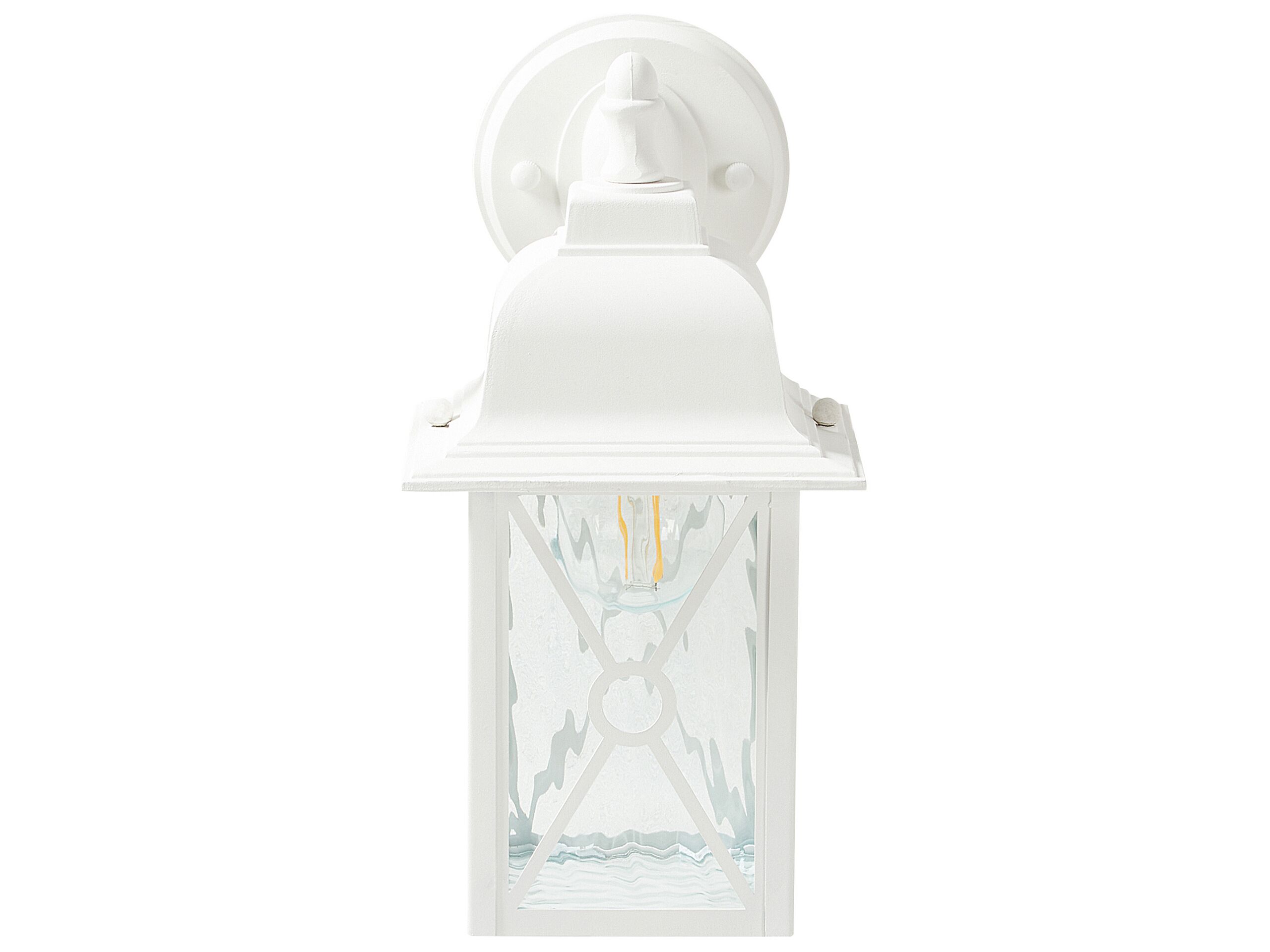 Outdoor Wall Light White FINDON - Gemini Interiors