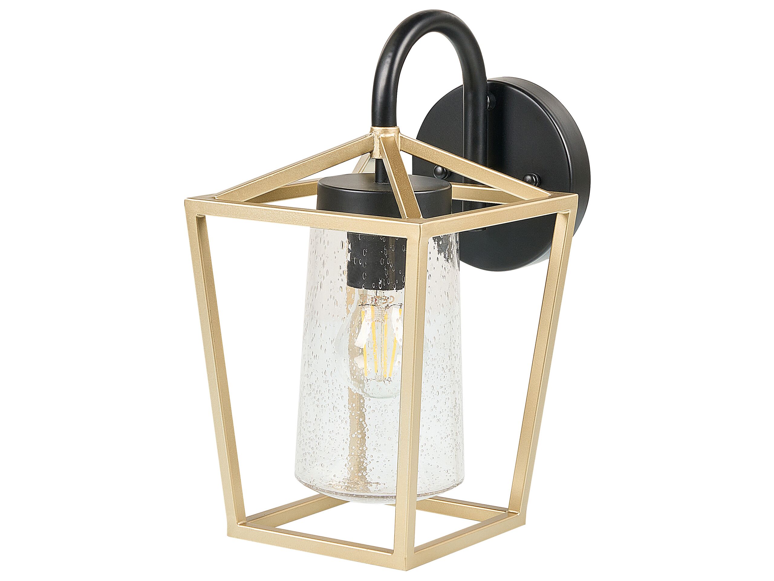 Outdoor Wall Light Gold ORDIE - Gemini Interiors