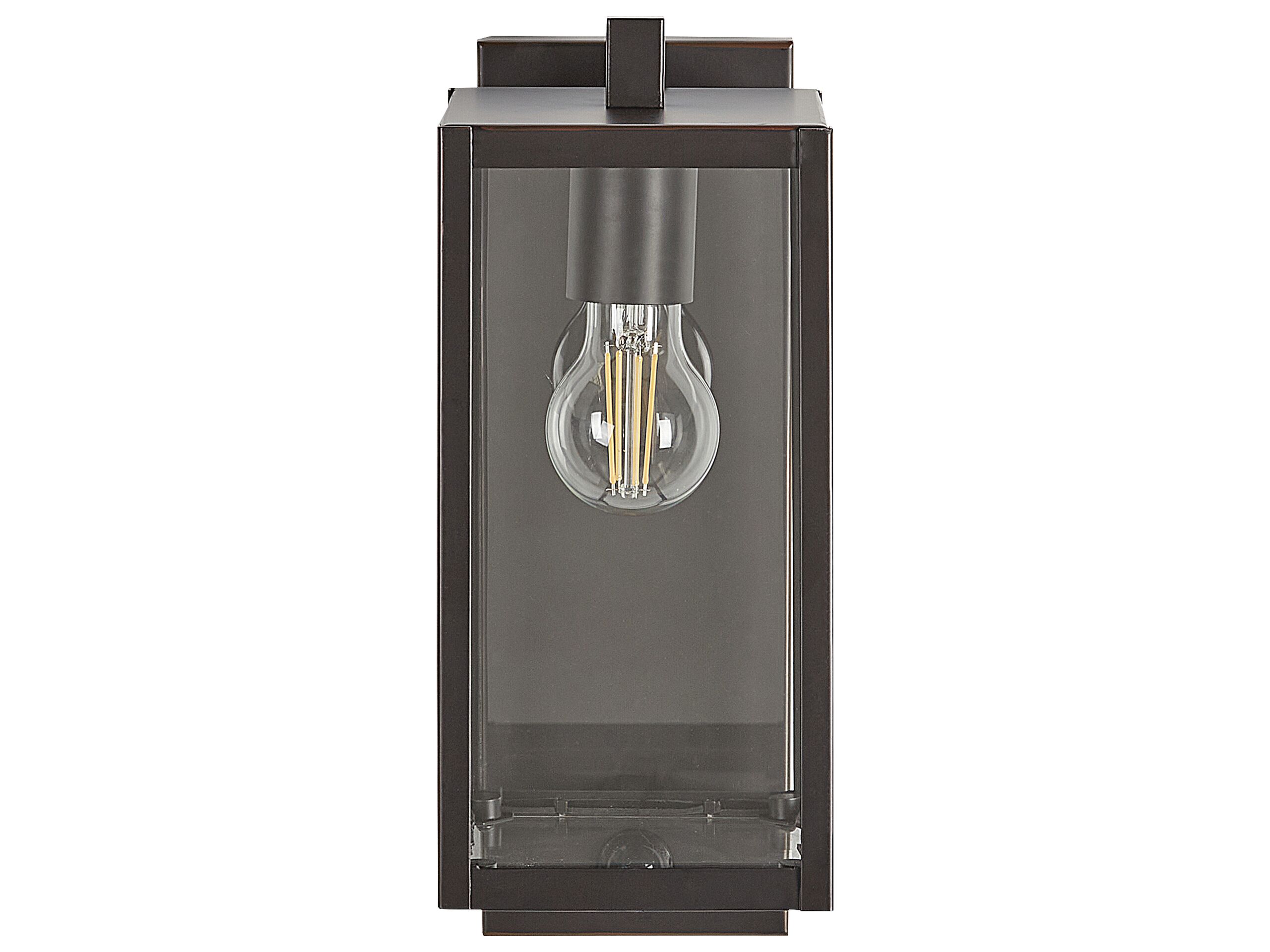 Outdoor Wall Light with Motion Sensor Black MEGGET - Gemini Interiors