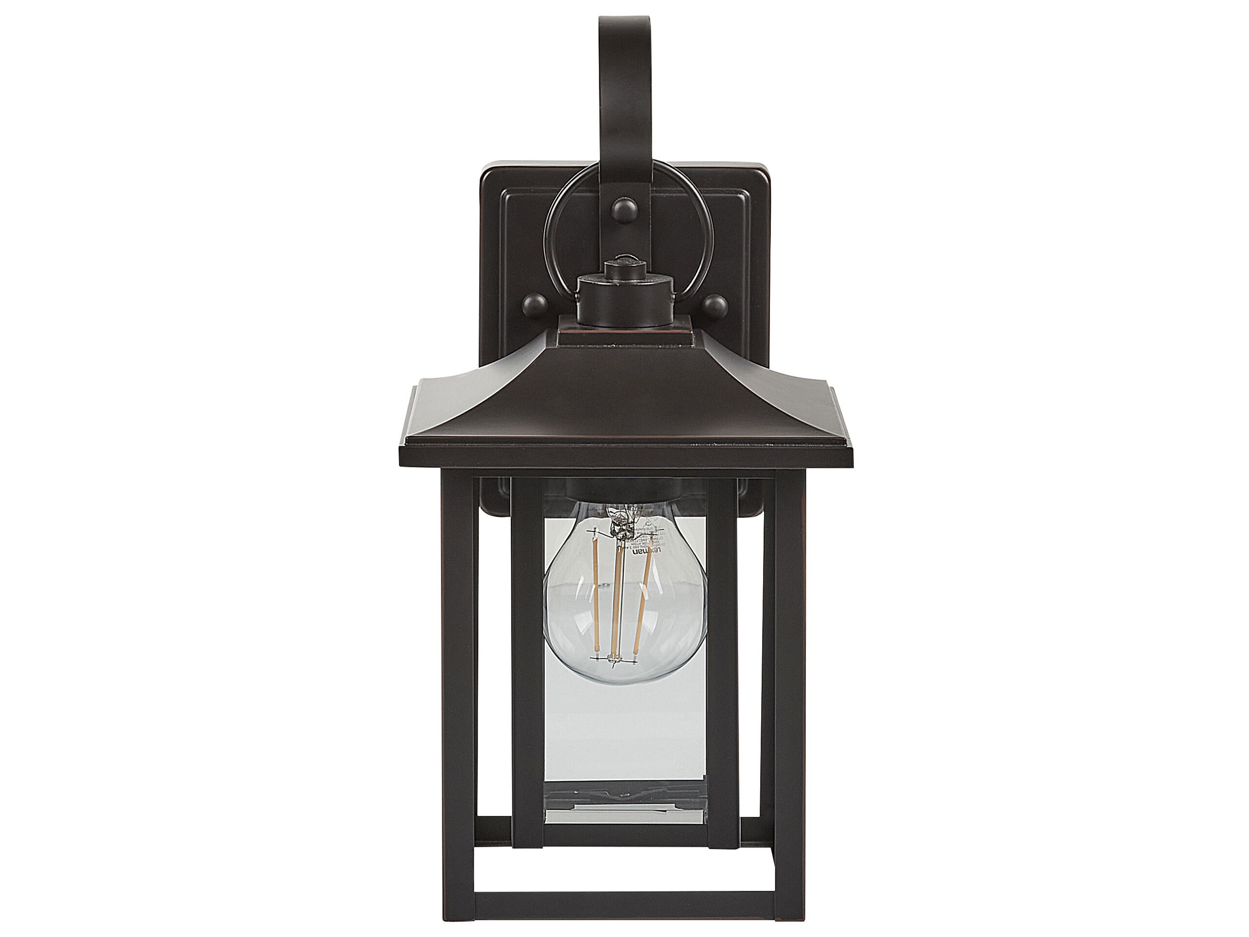 Outdoor Wall Light Black ALMOND - Gemini Interiors