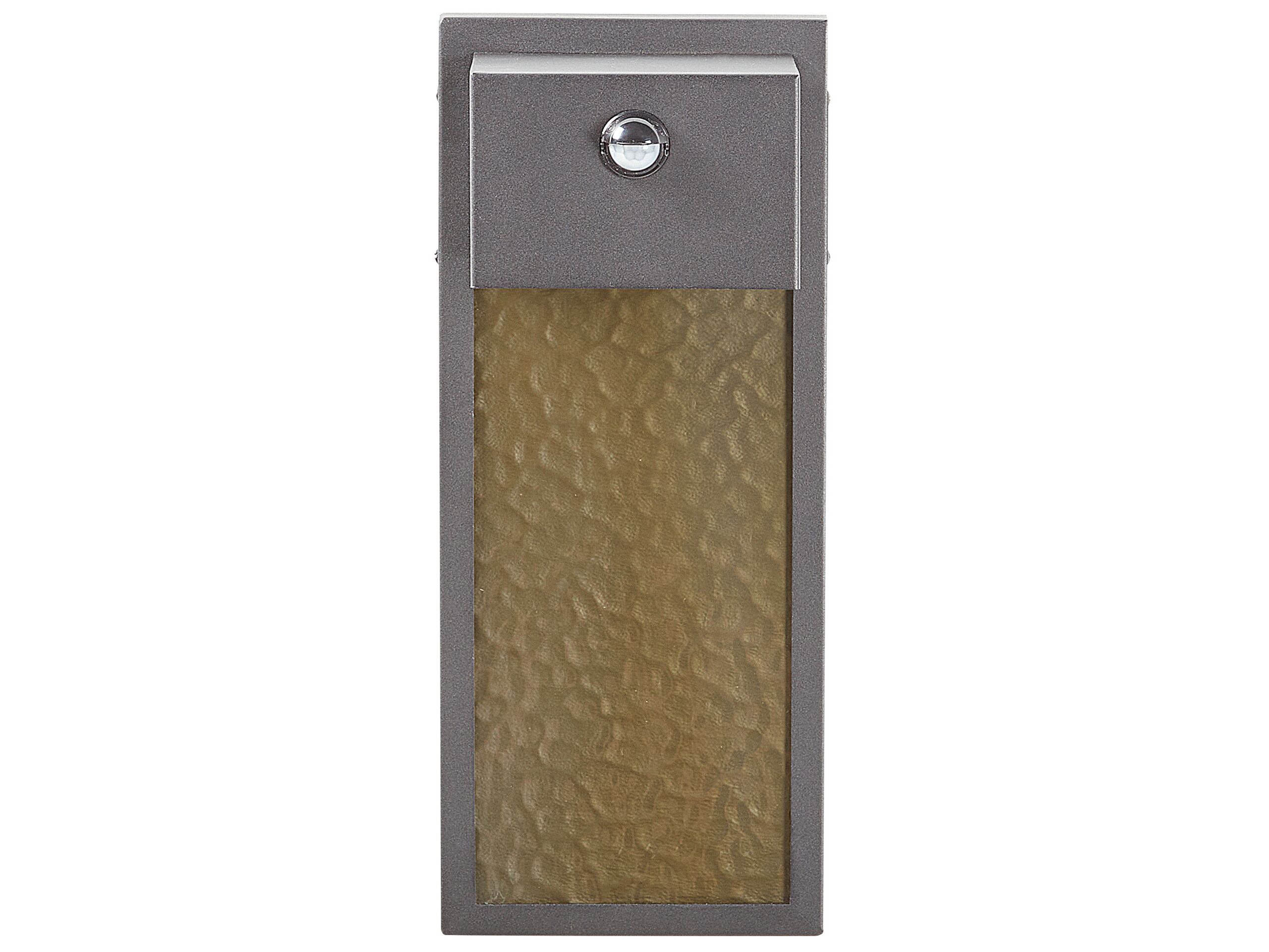 Outdoor LED Wall Light with Motion Sensor Grey CARRON - Gemini Interiors