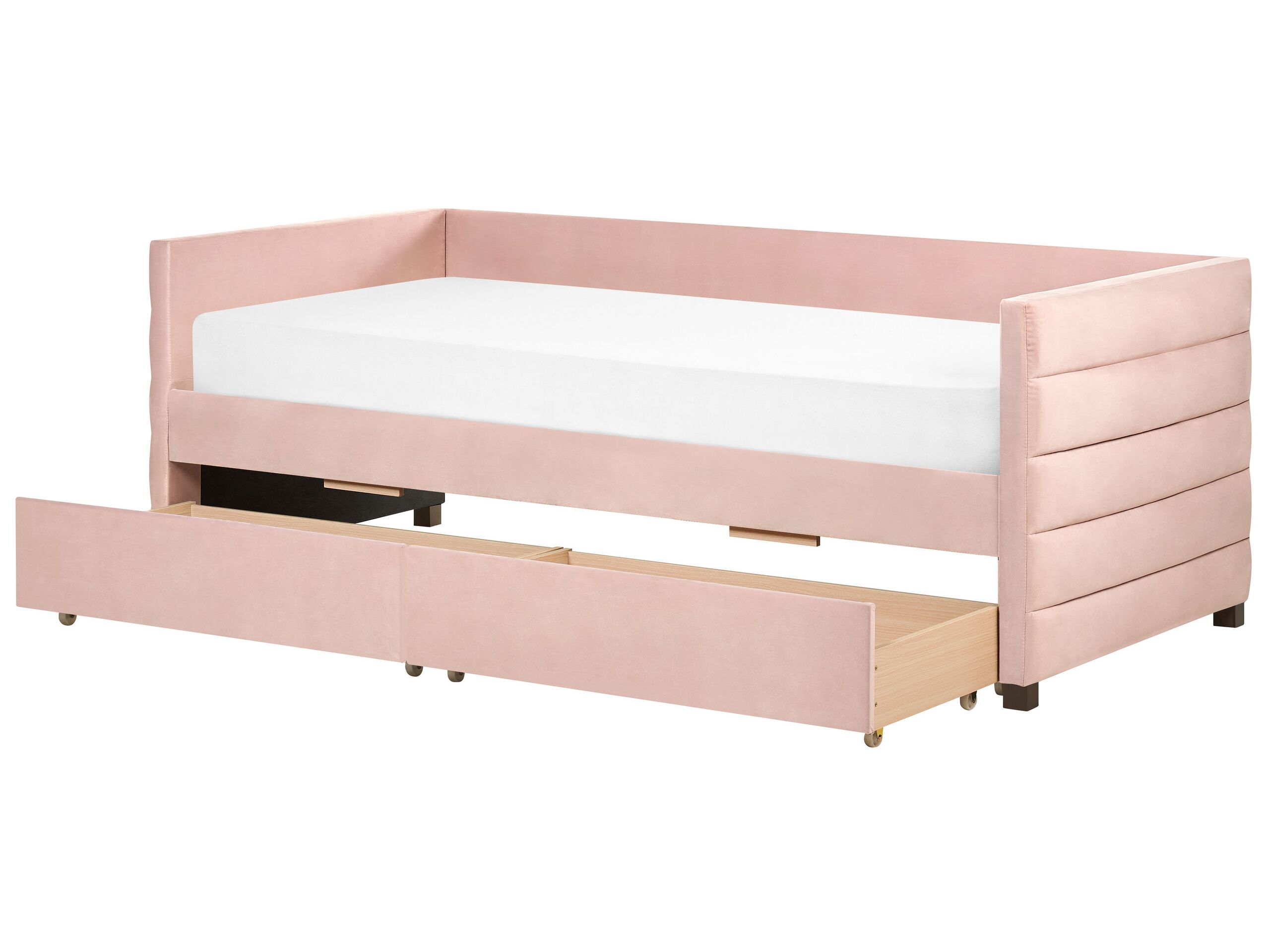 Velvet EU Single Daybed Pink MARRAY - Gemini Interiors