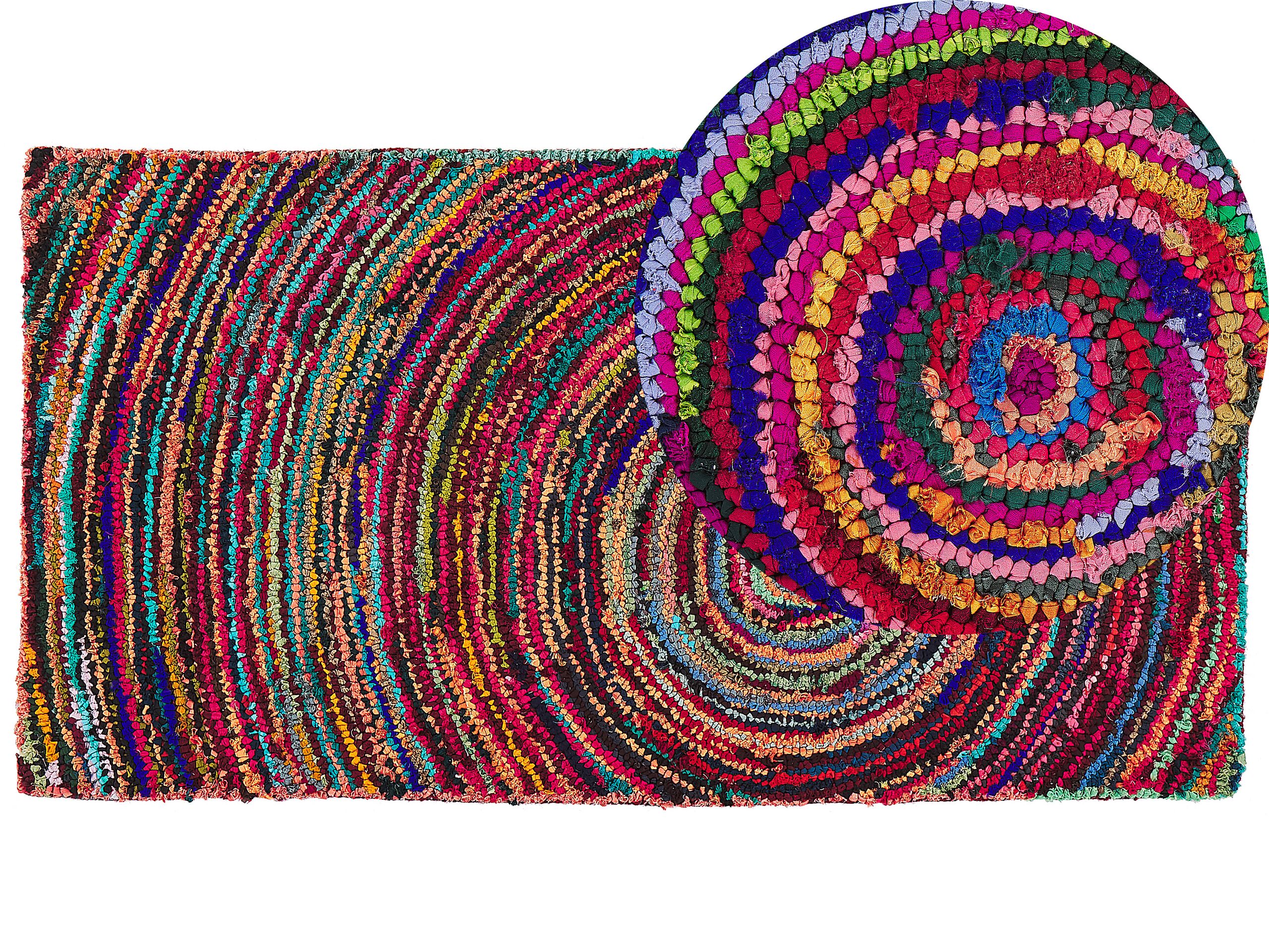 Area Rug 80x150cm Multicolour - Gemini Interiors
