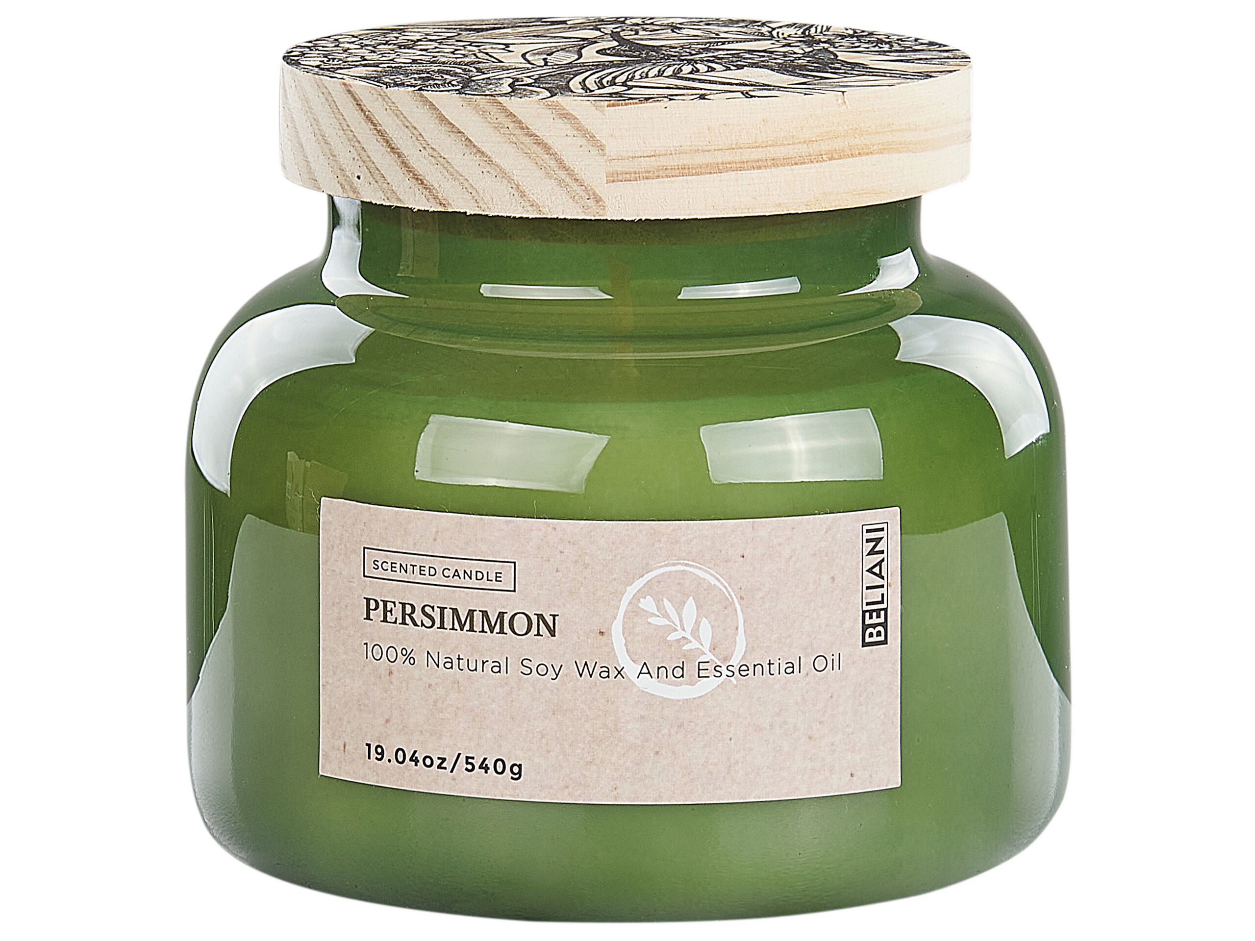 Soy Wax Scented Candle Persimmon - Gemini Interiors