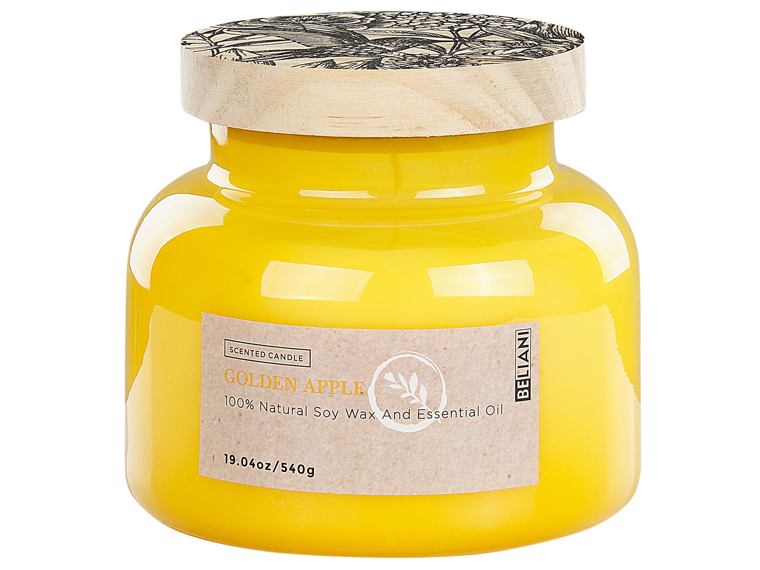 Soy Wax Scented Candle Golden Apple - Gemini Interiors