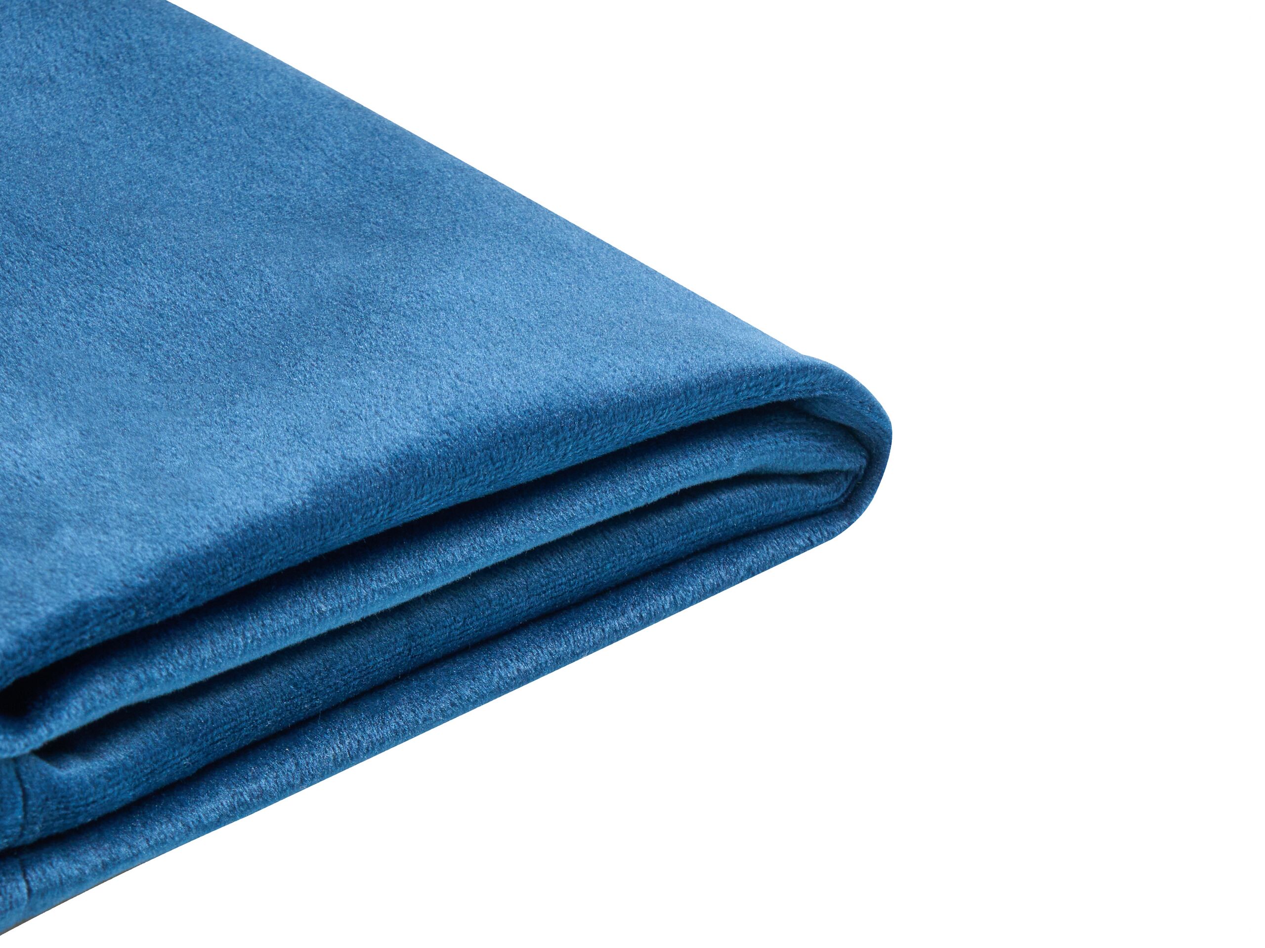 Velvet EU Double Size Bed Frame Cover Navy Blue for Bed FITOU - Gemini Interiors