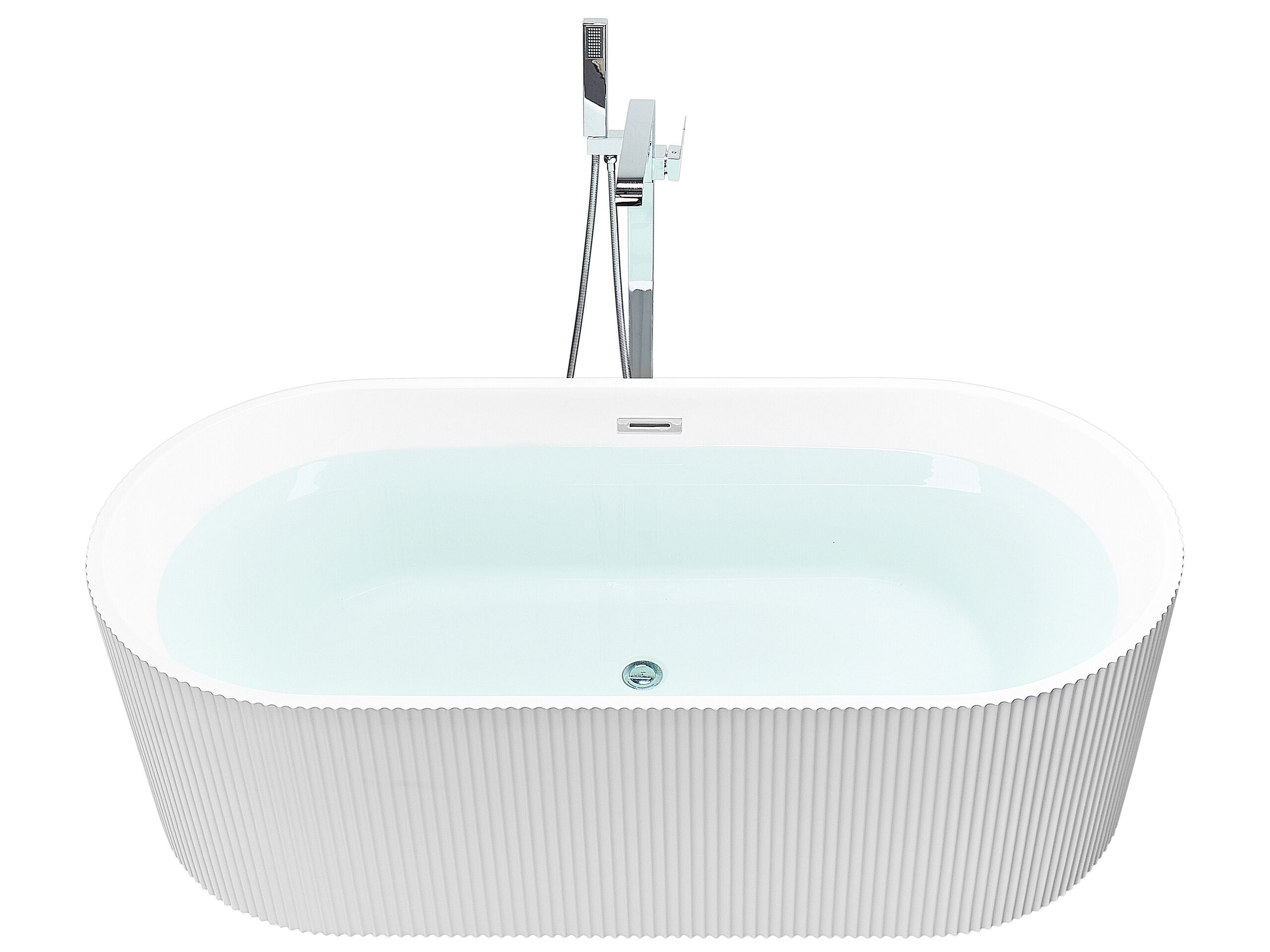 Freestanding Bath 1690 mm x 800 mm White GOCTA - Gemini Interiors
