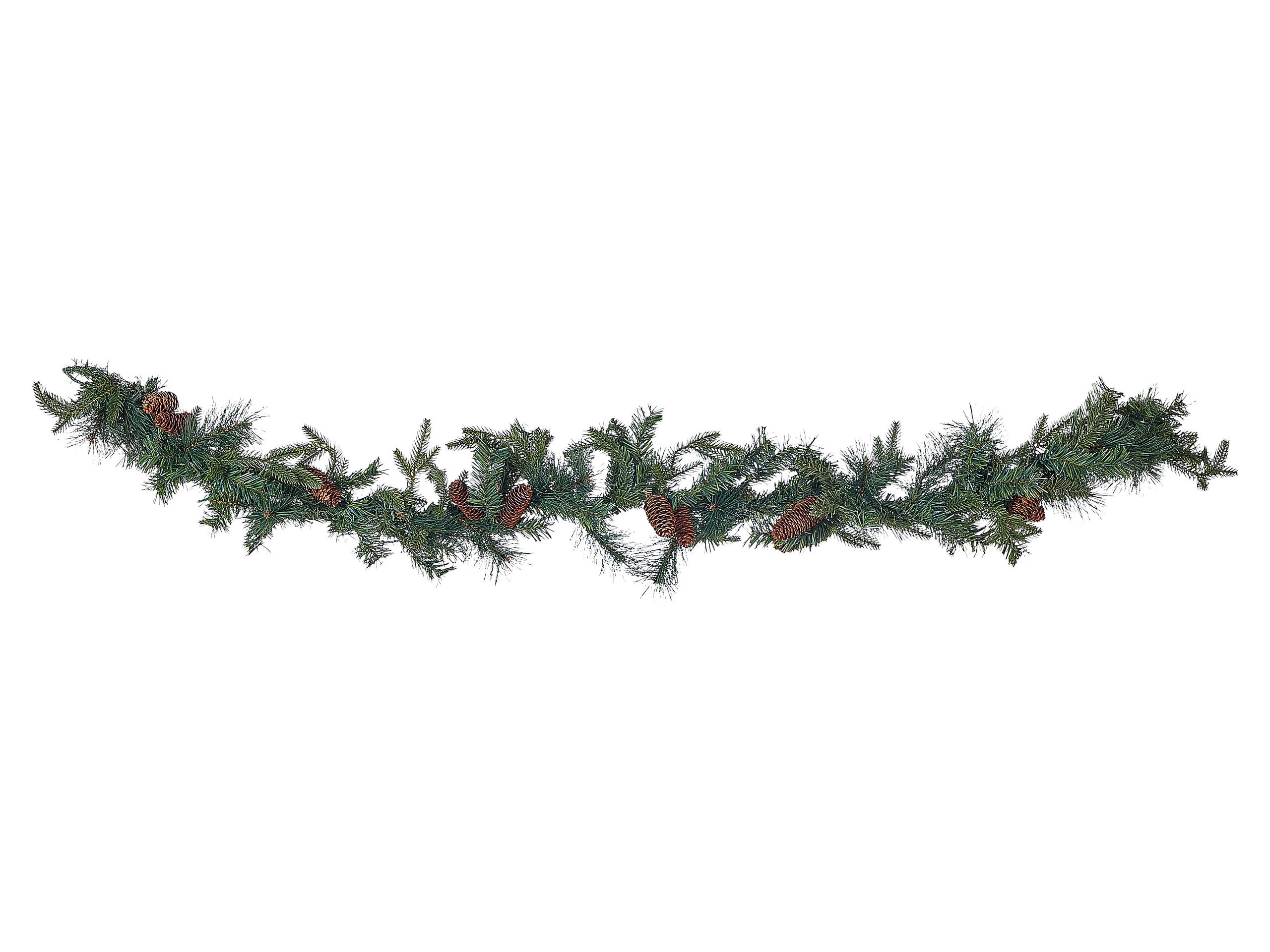 Pre-Lit Christmas Garland 180cm Green - Gemini Interiors
